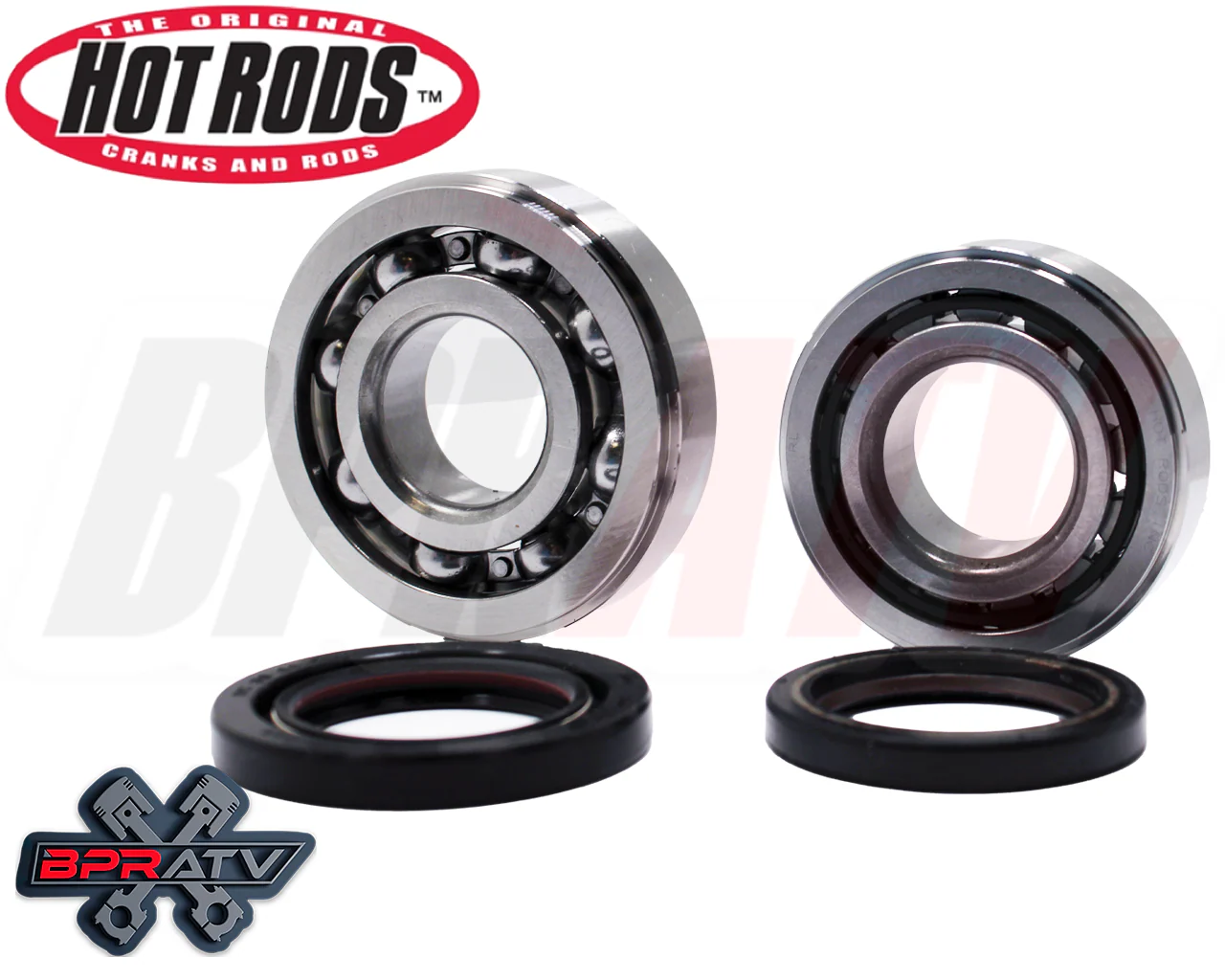 Honda TRX450R TRX 450R ER Hot Rods Main Bearing Set & Seals Kit K047 2006-2014 - Image 5