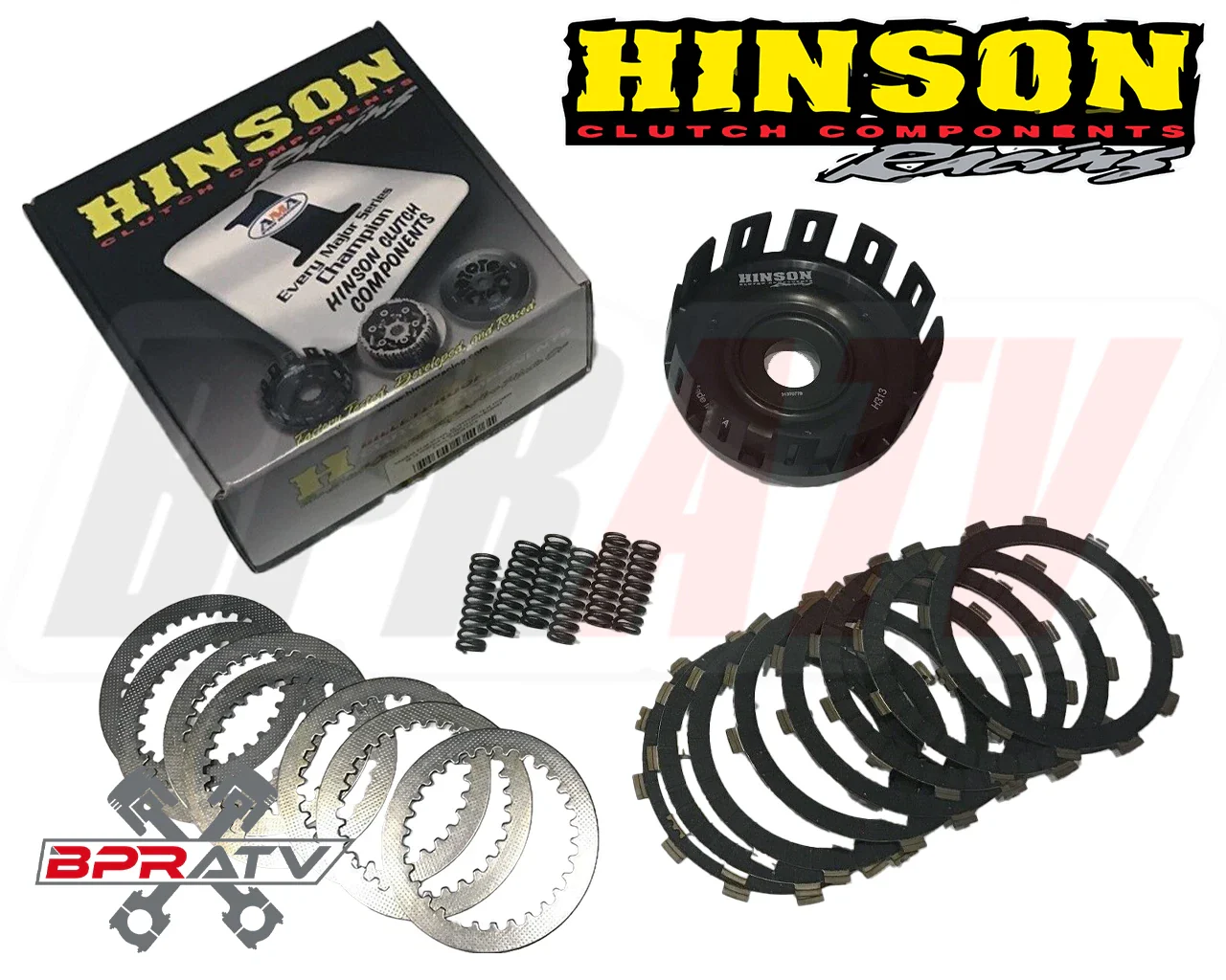 Honda TRX450R TRX 450R TRX450ER Hinson Heavy Duty Clutch Billet Basket Fibers - Image 7