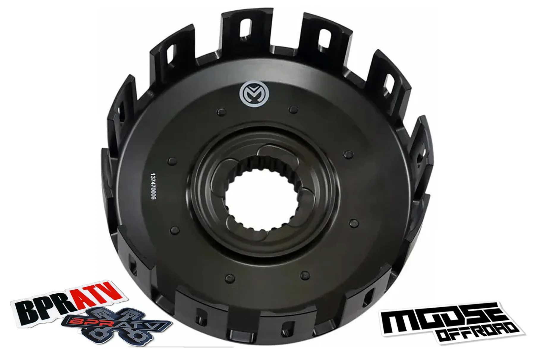 Honda TRX450R TRX 450R TRX450ER Moose Heavy Duty CNC Billet Clutch Basket Fibers - Image 10