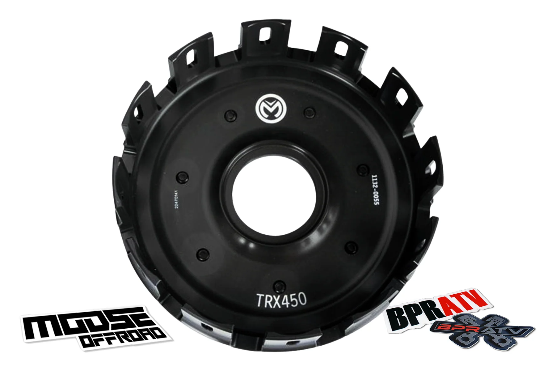 Honda TRX450R TRX 450R TRX450ER Moose Heavy Duty CNC Billet Clutch Basket Fibers - Image 4