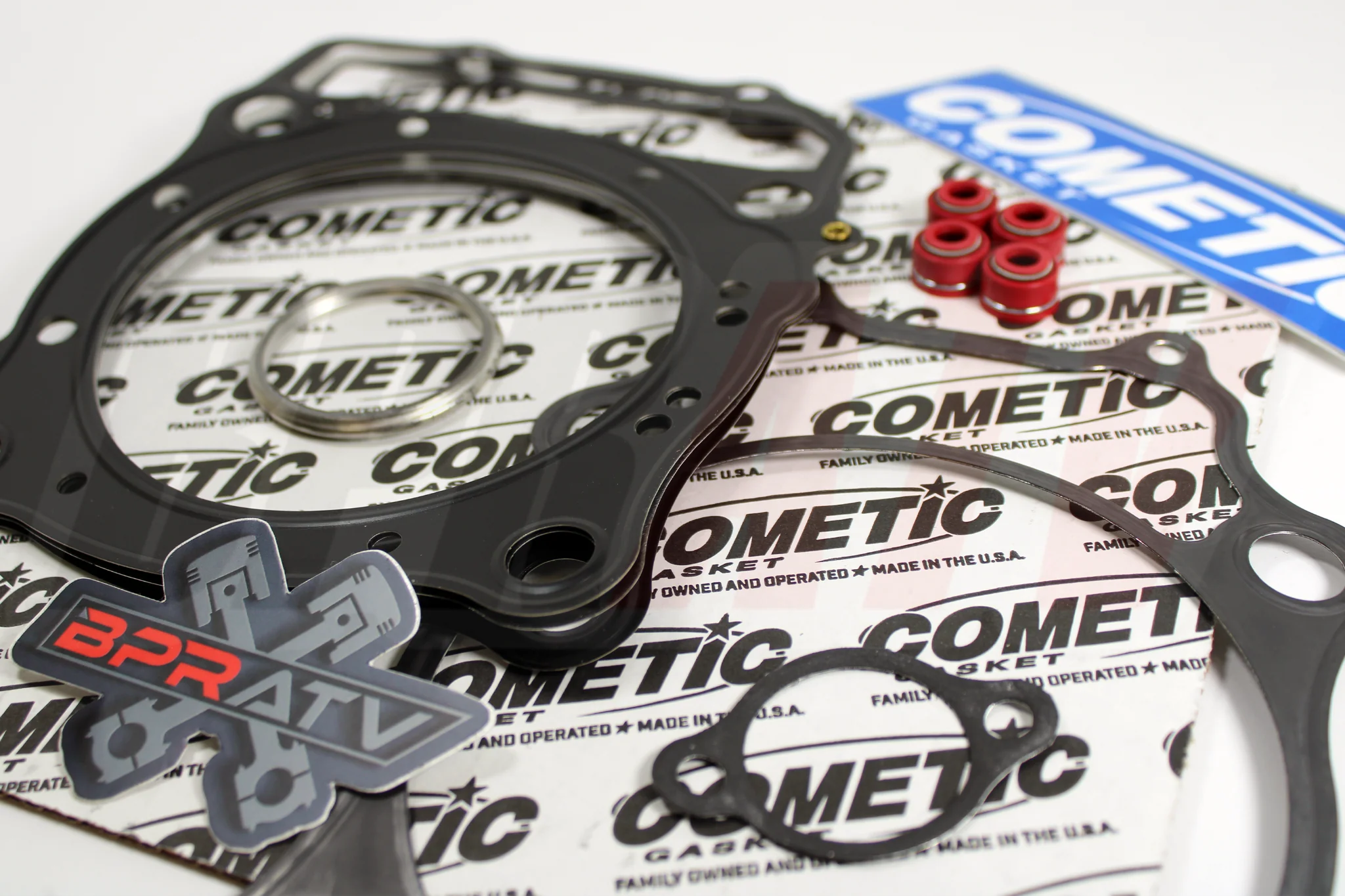 08 09 Honda TRX 700XX 102mm JE 11:1 Piston Cylinder Cometic Top End Rebuild Kit - Image 16