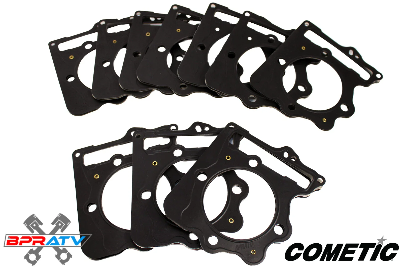 Honda XR400 XR 400 86 87 88 89 416 440 Big Bore Cometic Top End Gasket Kit C7826 - Image 10