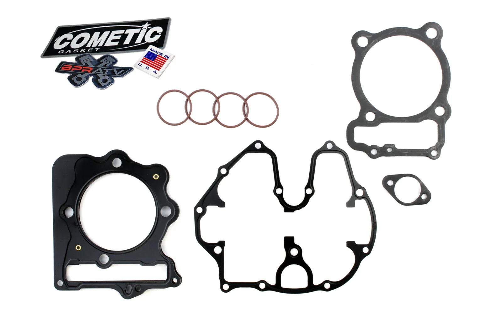 Honda XR400 XR 400 86 87 88 89 416 440 Big Bore Cometic Top End Gasket Kit C7826 - Image 4