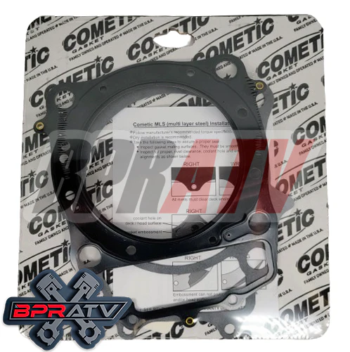 Honda XR650L XR 650L 100mm OEM Stock Bore 11.25:1 JE Piston Cometic Gaskets Kit - Image 3