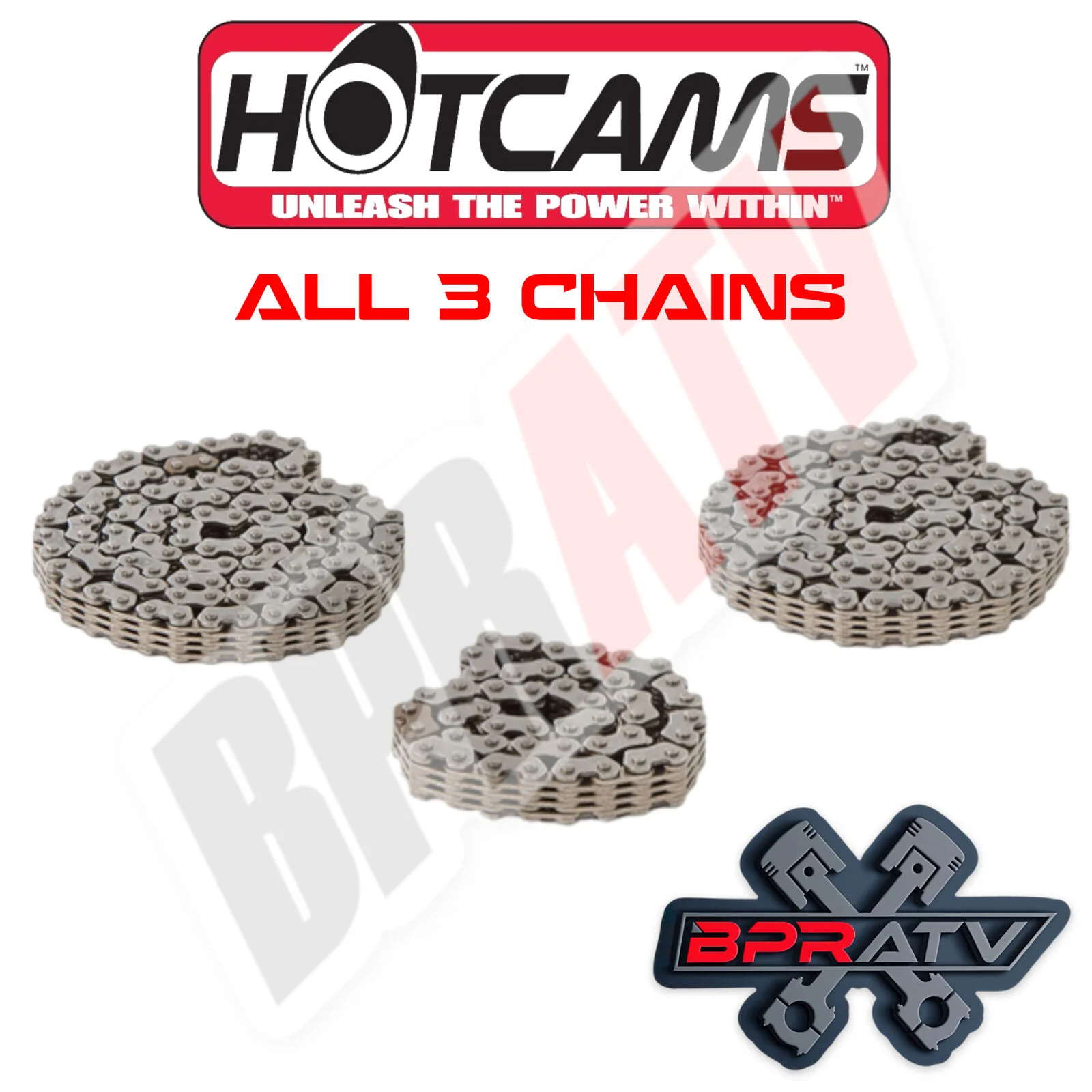 Hot Cams Timing Chains Kawasaki Brute Force 650 750 Prairie 700 KFX700 Teryx 750 - Image 10