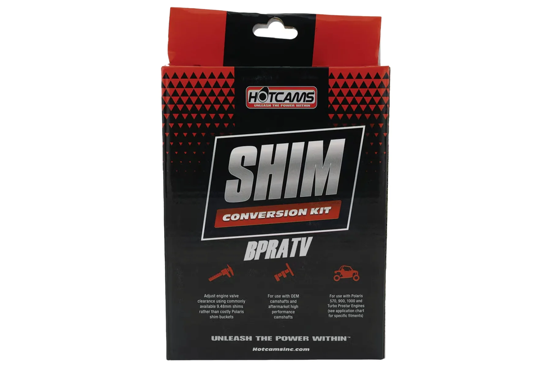 Hot Cams Valve Shim Conversion Kit DLC Black Hotcams HC00135 Polaris 570 RZR ACE - Image 11