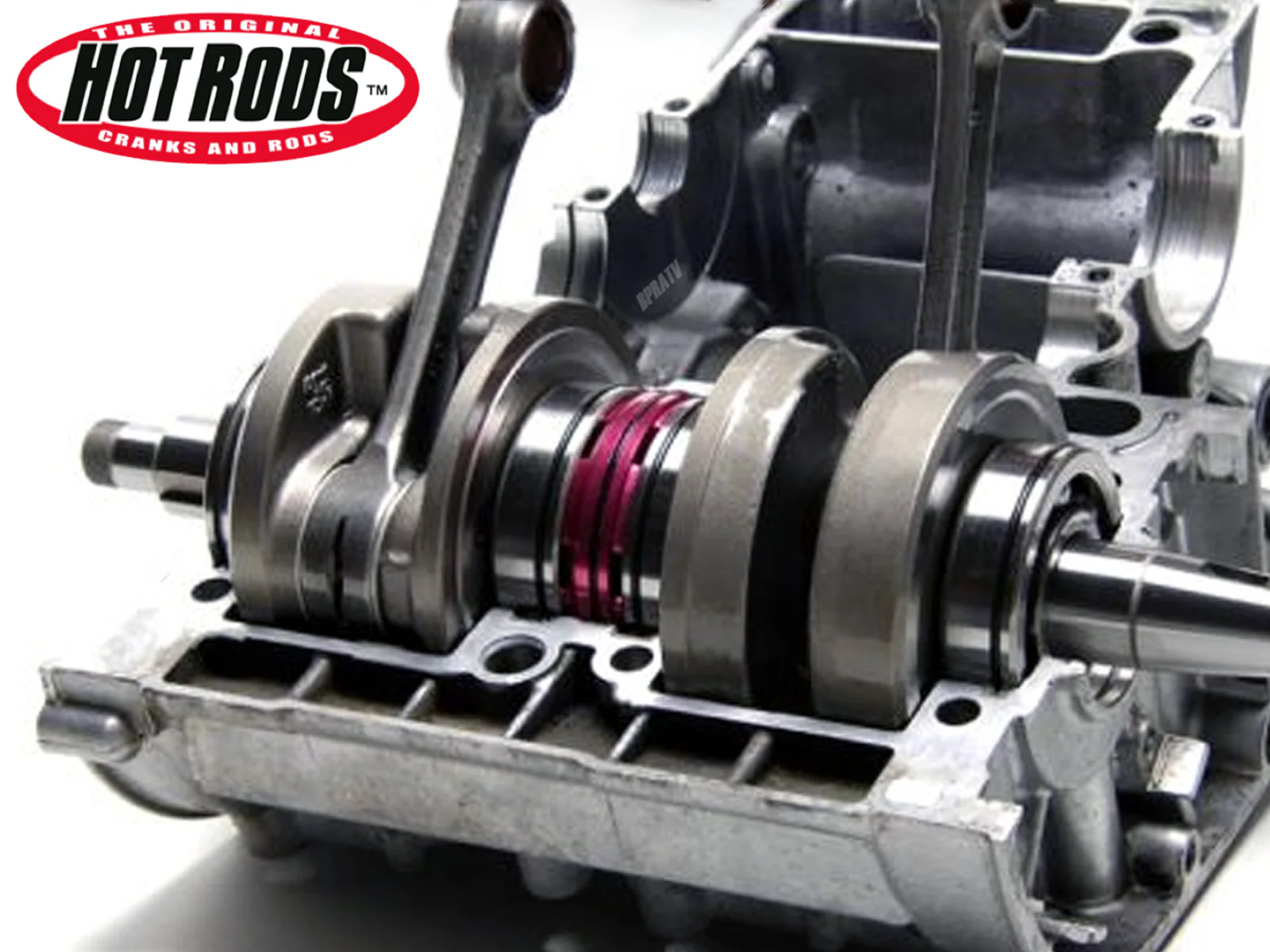 Hot Rods Banshee 350 +4mm Stroker Crankshaft Rebuild Kit w/ Gaskets & NGK Plugs - Image 6