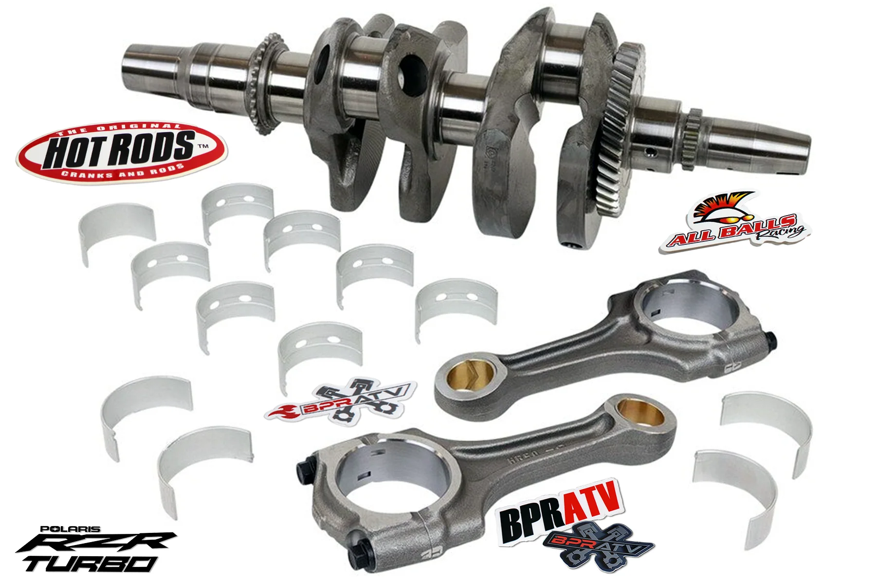 Hot Rods Crank Kit Polaris RZR Turbo Bearings + Seal RZR Turbo R Sport 2022–2024 - Image 2