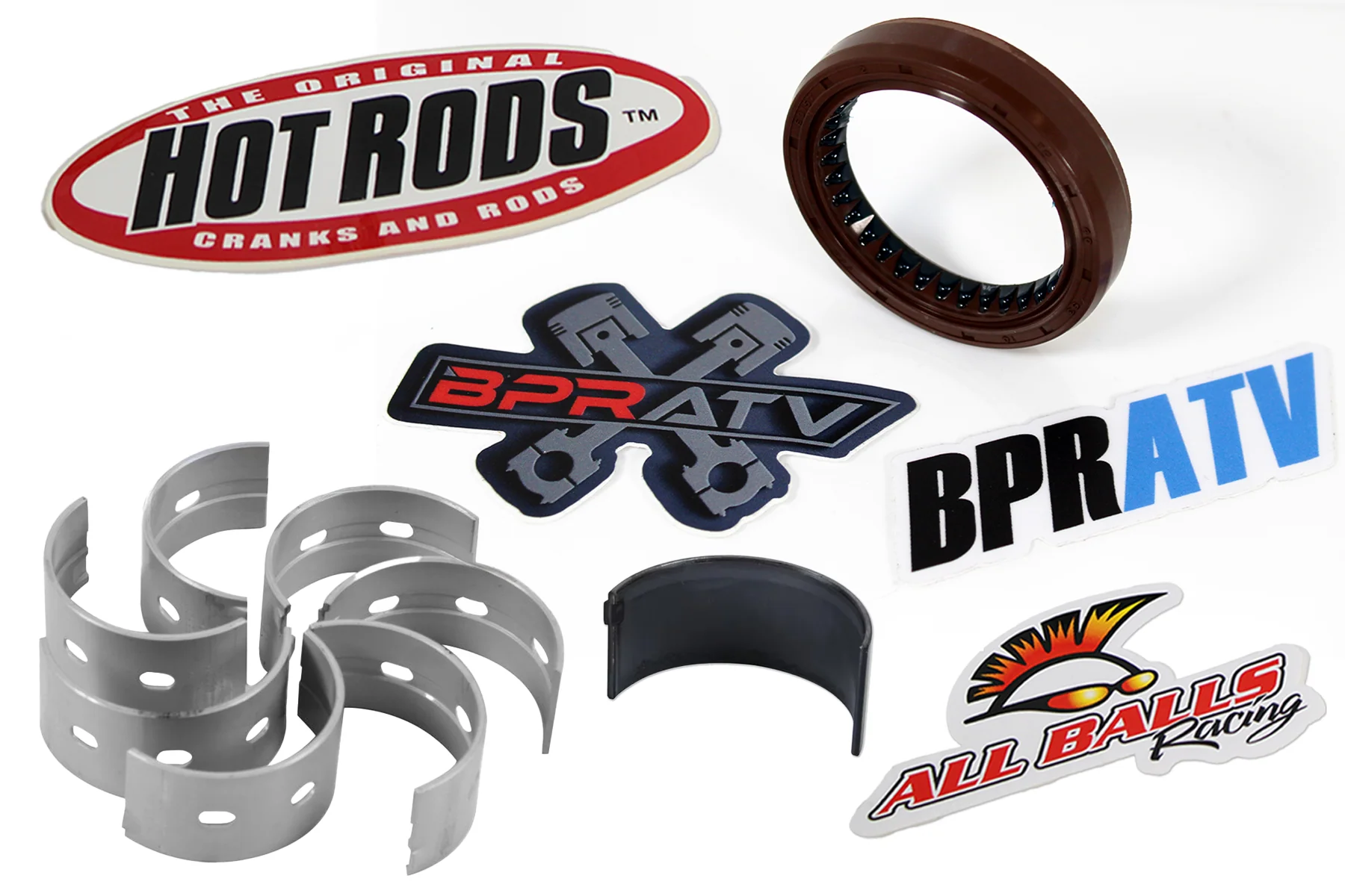 Hot Rods Crankshaft Rebuild Kit RZR Turbo Bearings Seal RZR XP 4 Turbo 2016–2021 - Image 5
