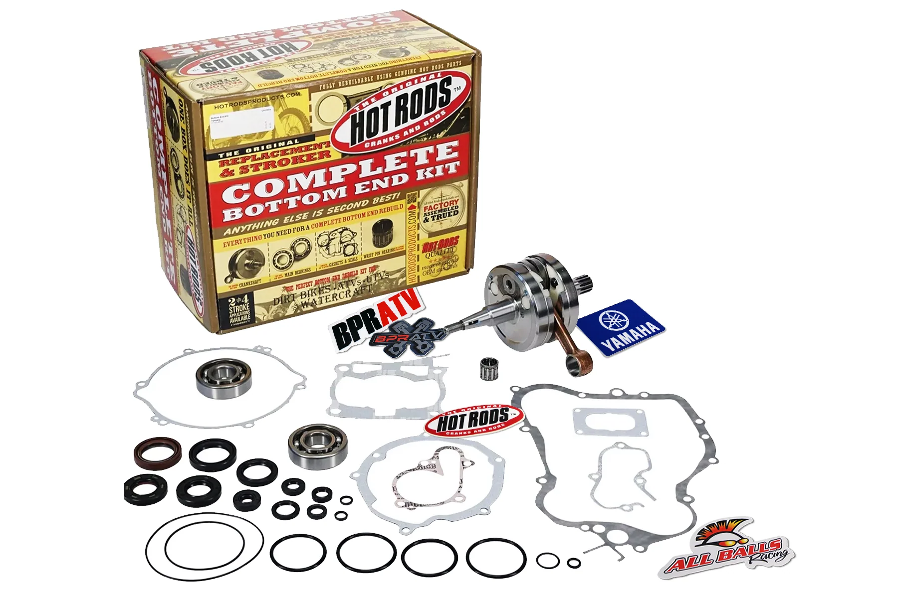 Hot Rods Crankshaft Yamaha YZ125 YZ125X 05-22 Motor Rebuild Kit NEW OEM Upgrade!