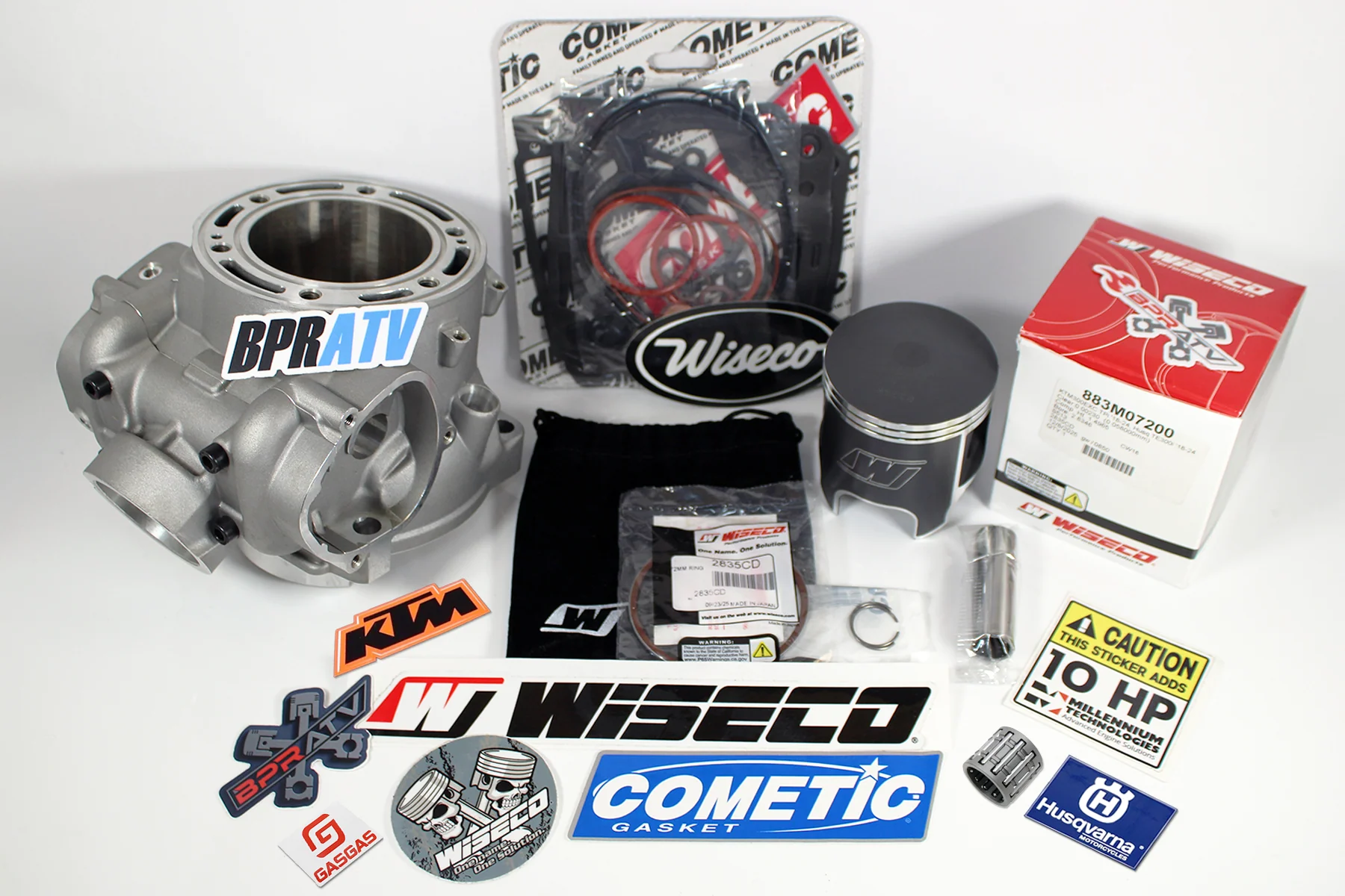 72mm Cylinder Piston Top End Kit KTM 300 EXC XC-W TPI Husqvarna TE300i GasGas EC - Image 20