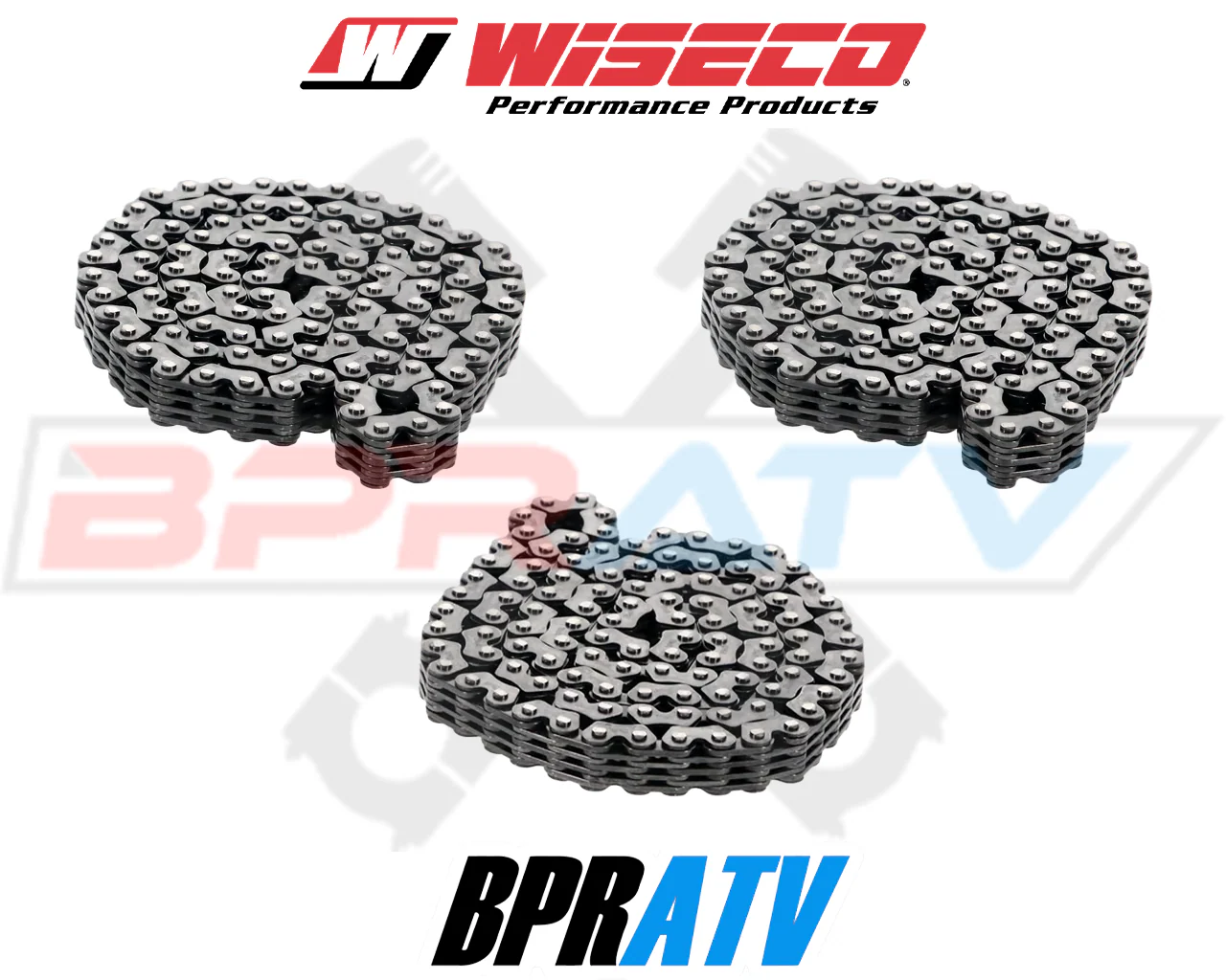 Kawasaki Brute Force 650 750 Teryx 750 Heavy Duty WISECO Cam Timing Chains All 3 - Image 14