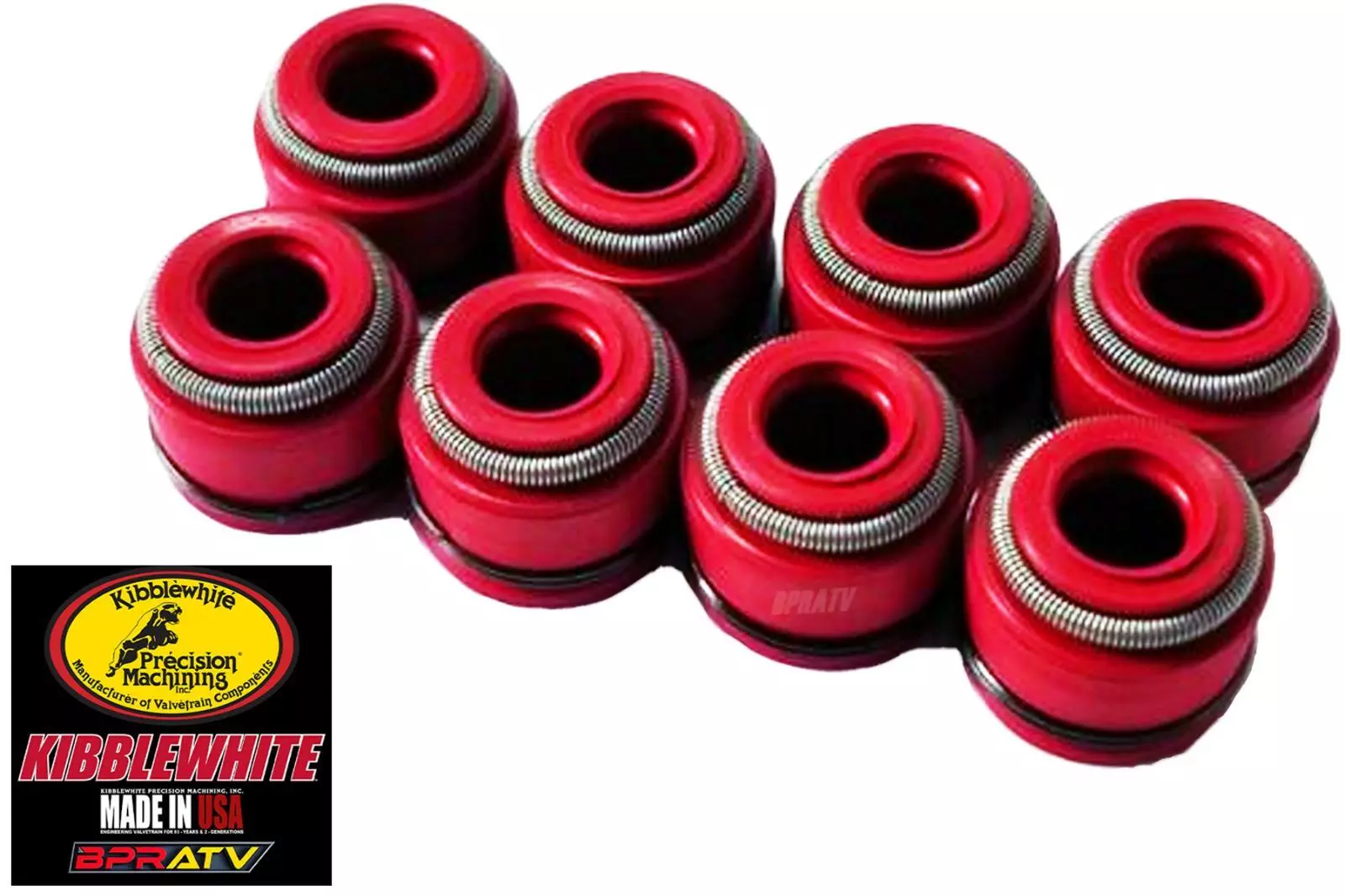 Kawasaki Brute Force 650 KVF 650i Kibblewhite Viton Valve Stem Seals Seal Set 8✔ - Image 2