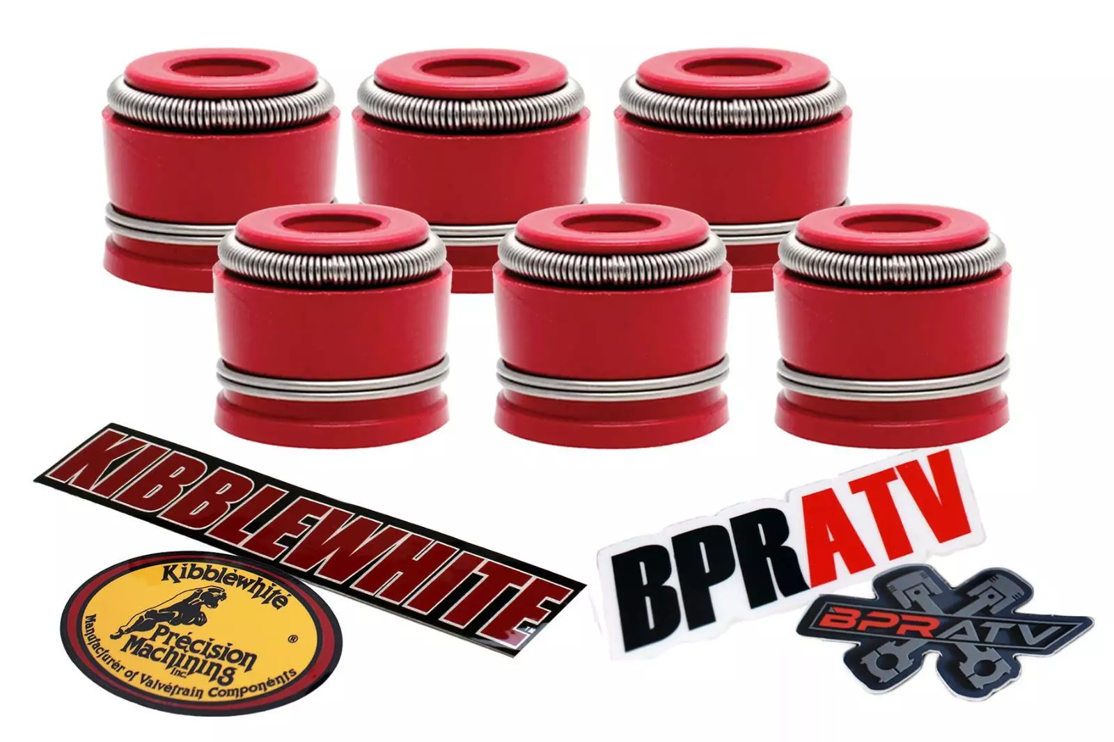 Kawasaki Brute Force 650 KVF 650i Kibblewhite Viton Valve Stem Seals Seal Set 8✔ - Image 3