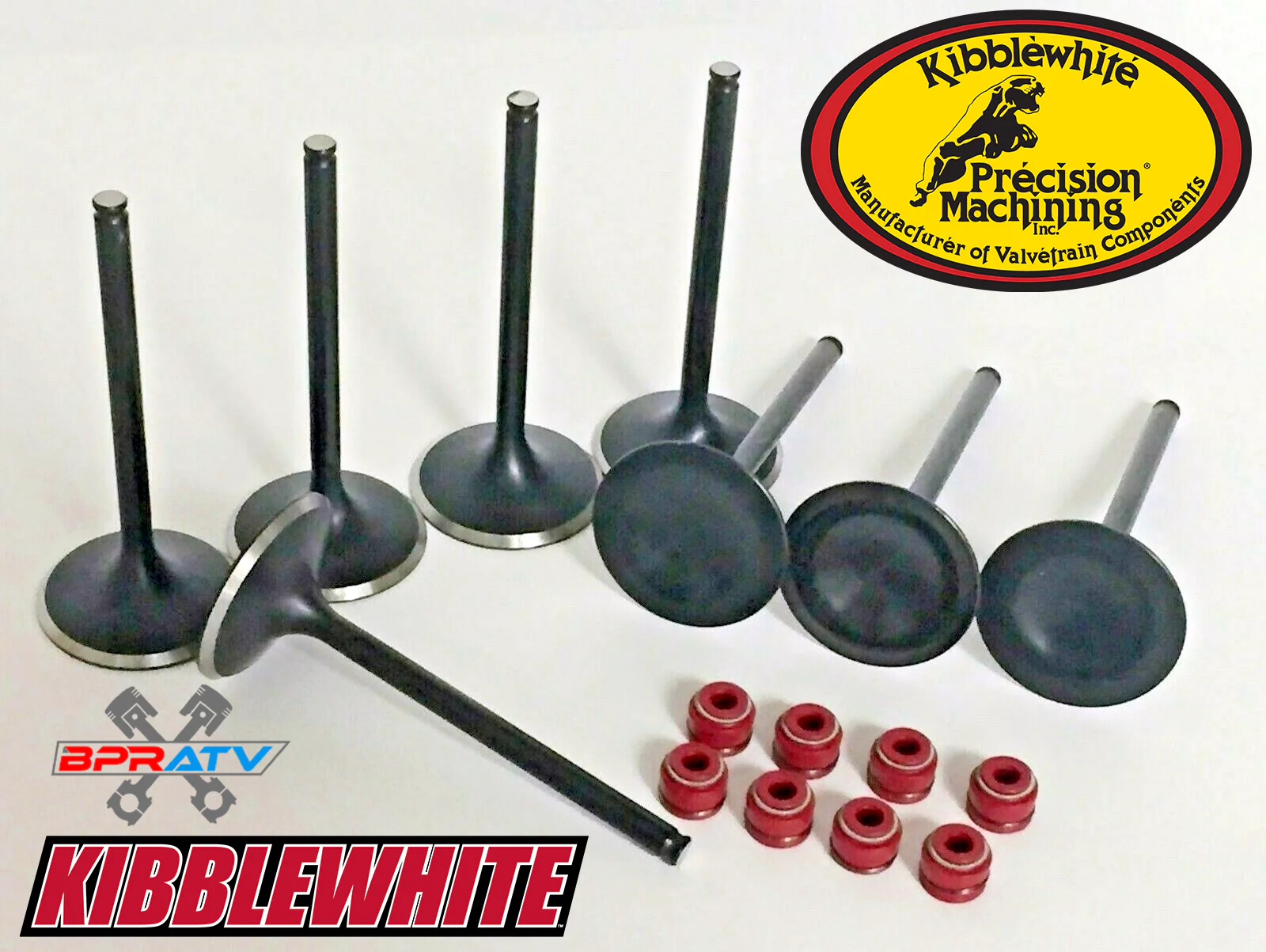 Kawasaki Brute Force 750 KVF750 KPMI Exhaust & Intake Valves Stem Seals Fix Kit - Image 3