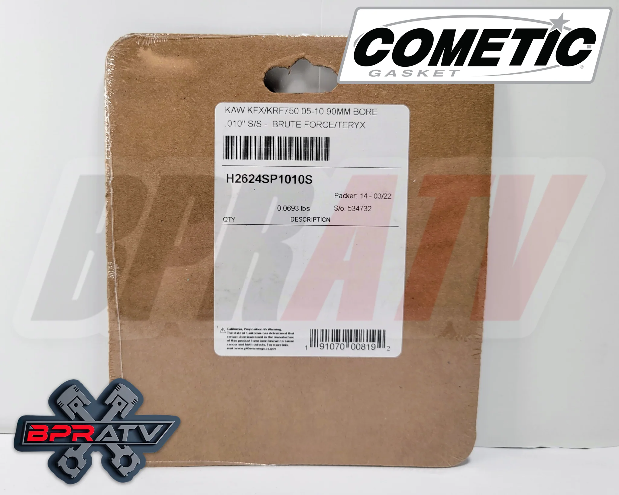 Kawasaki Brute Force Teryx 750 KVF 90mm 840cc Big Bore Cometic Head Gasket - Image 4