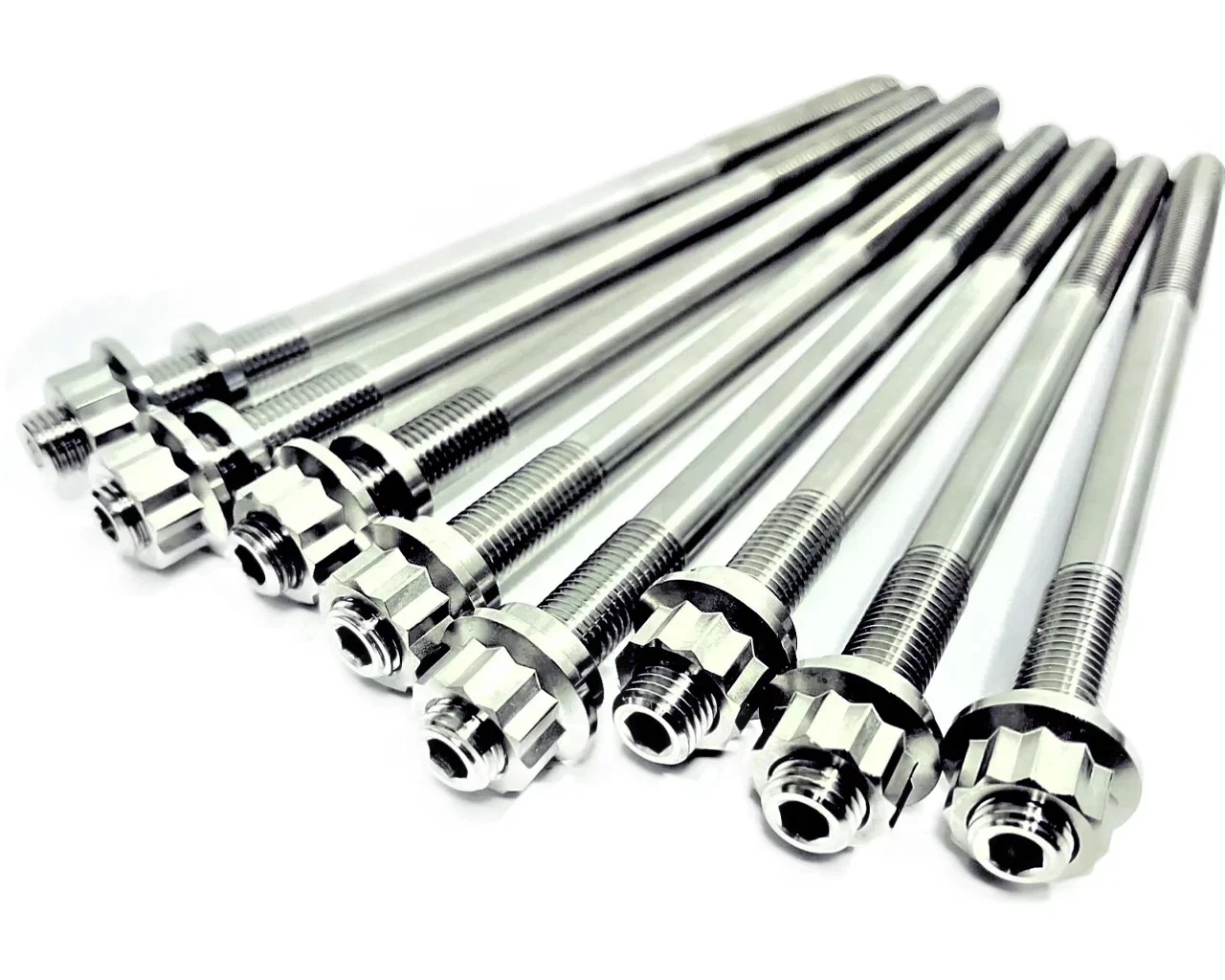Brute Force 650 750 Head Studs Aftermarket Front Rear Stronger Stud Bolt Kit Set - Image 2