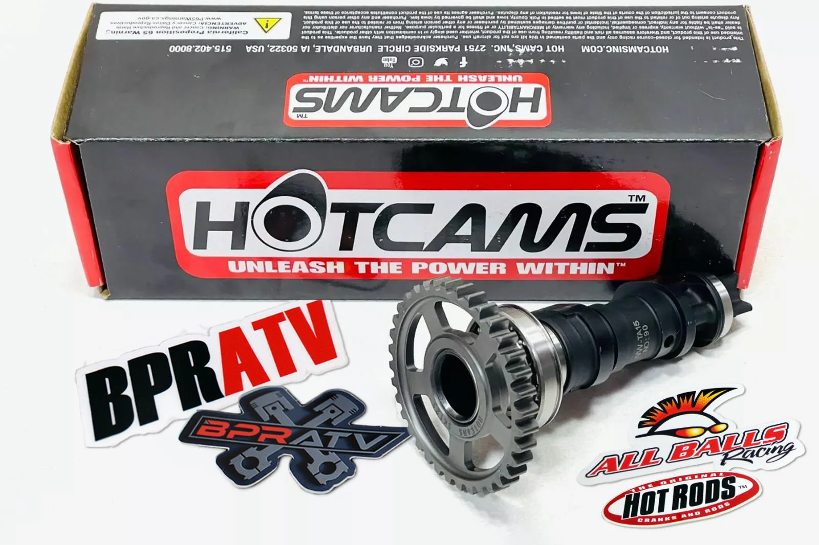 Kawasaki KFX400 DVX 400 Hot Cams Stage One 1 Replacement Camshafts Set Cam Chain - Image 7