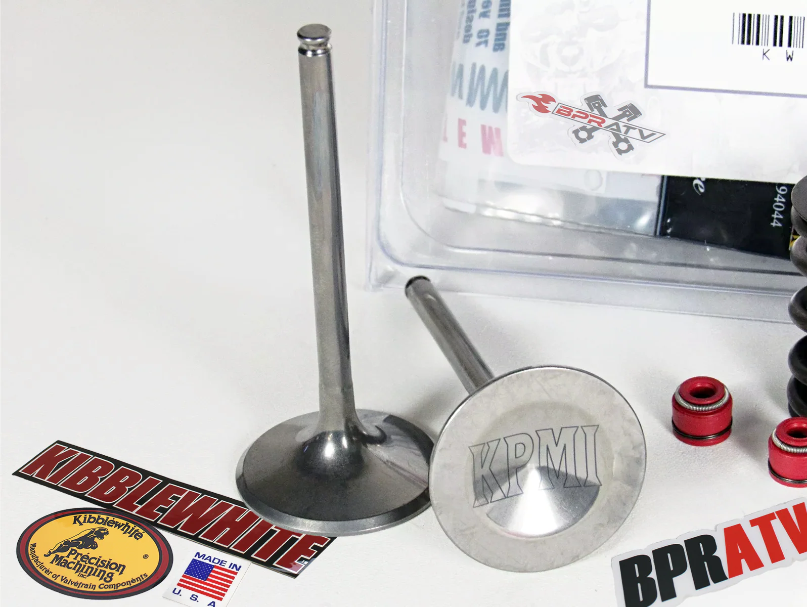 Kawasaki KFX400 KFX 400 Kibblewhite +1 Intake & Exhaust Valves Springs Kit Seals - Image 12