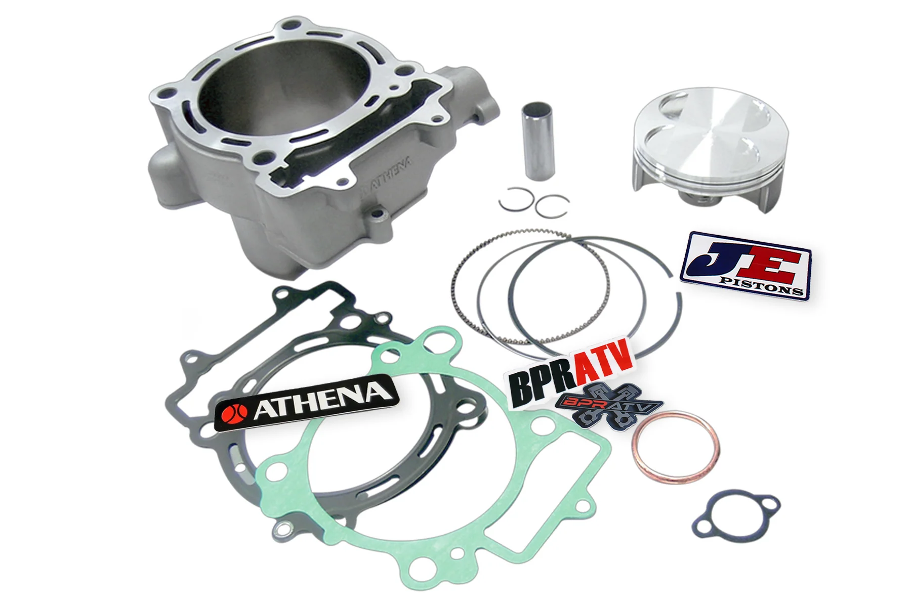 Kawasaki KFX450R KFX 450R 490cc 100 Big Bore Cylinder JE 13:1 Piston Top End Kit - Image 9
