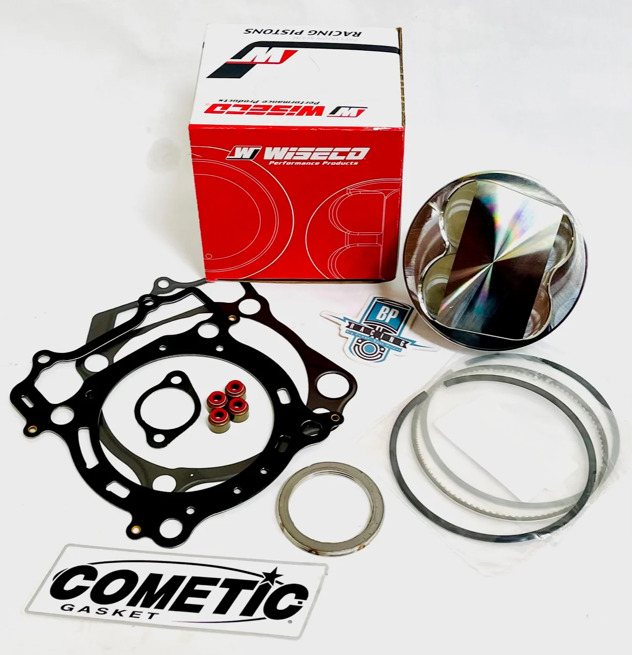 Kawasaki KFX450R KFX 450R 96m Stock Standard Bore Wiseco Pump Gas Piston Gaskets - Image 16