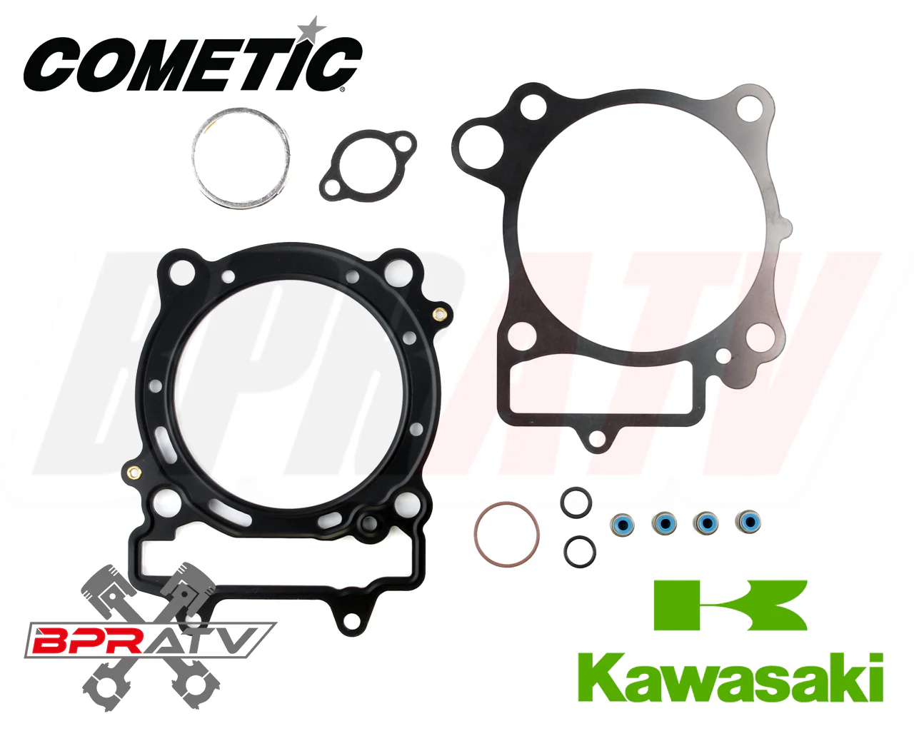 Kawasaki KFX450R KFX 450R 98 mil Big Bore COMETIC Top End Gasket Kit Seals C3202 - Image 2