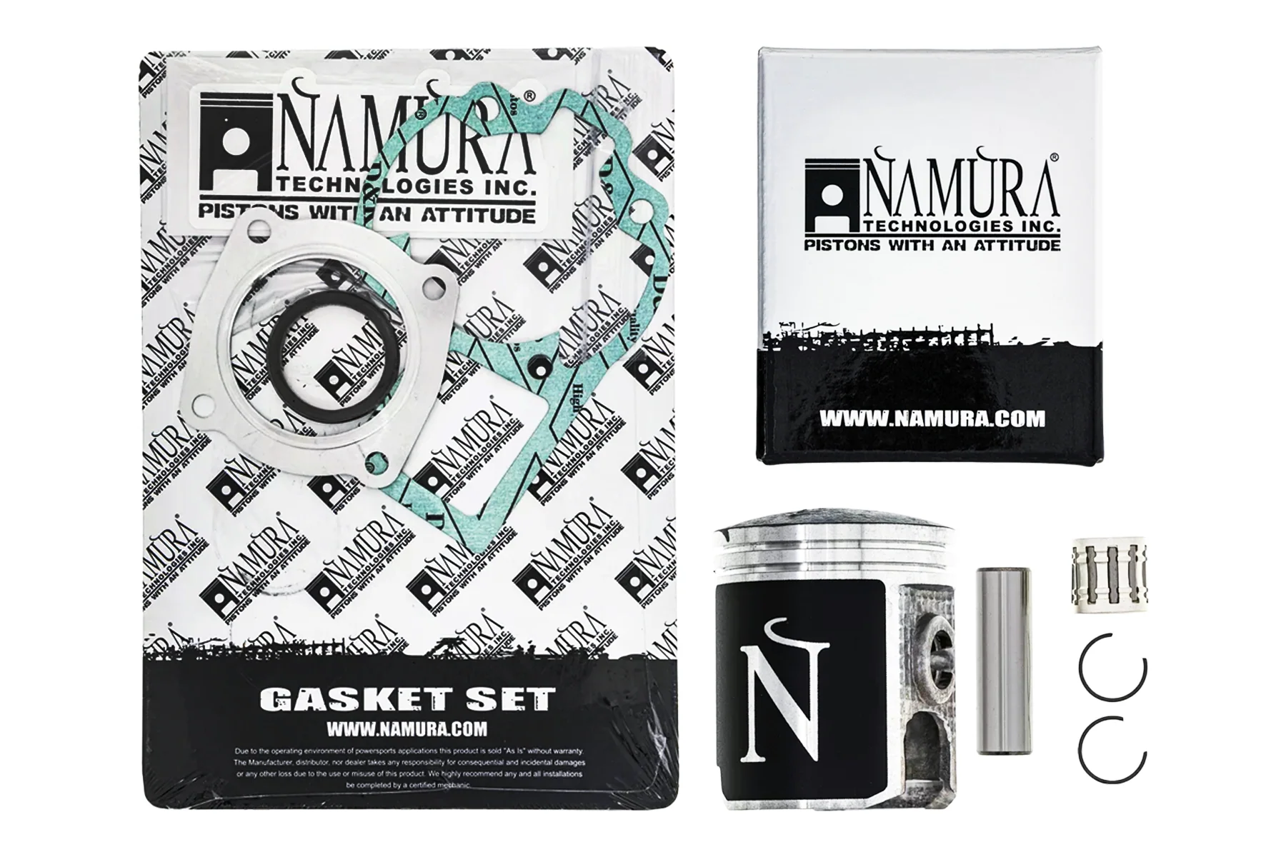 Kawasaki KFX80 KFX 80 Cylinder Top End Rebuild Repair Kit Namura Piston Gaskets - Image 13