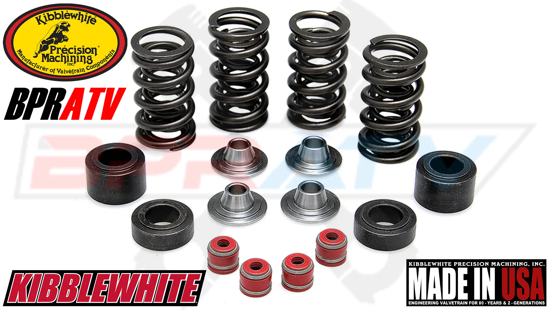 Kawasaki KLX450R KLX 450R Kibblewhite Race TITANIUM Valves Springs Kit 40-40700 - Image 2
