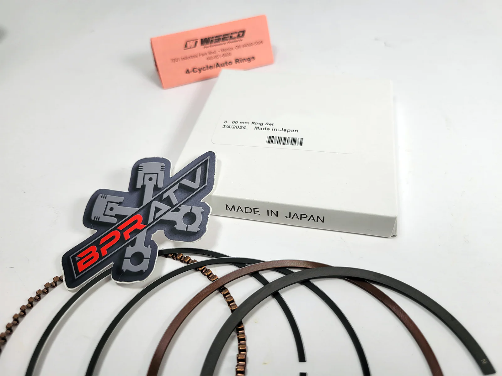 Kawasaki KVF750 Wiseco 85mm Ring Set Prairie 750 Brute Force 750 Teryx 750 PAIR - Image 12