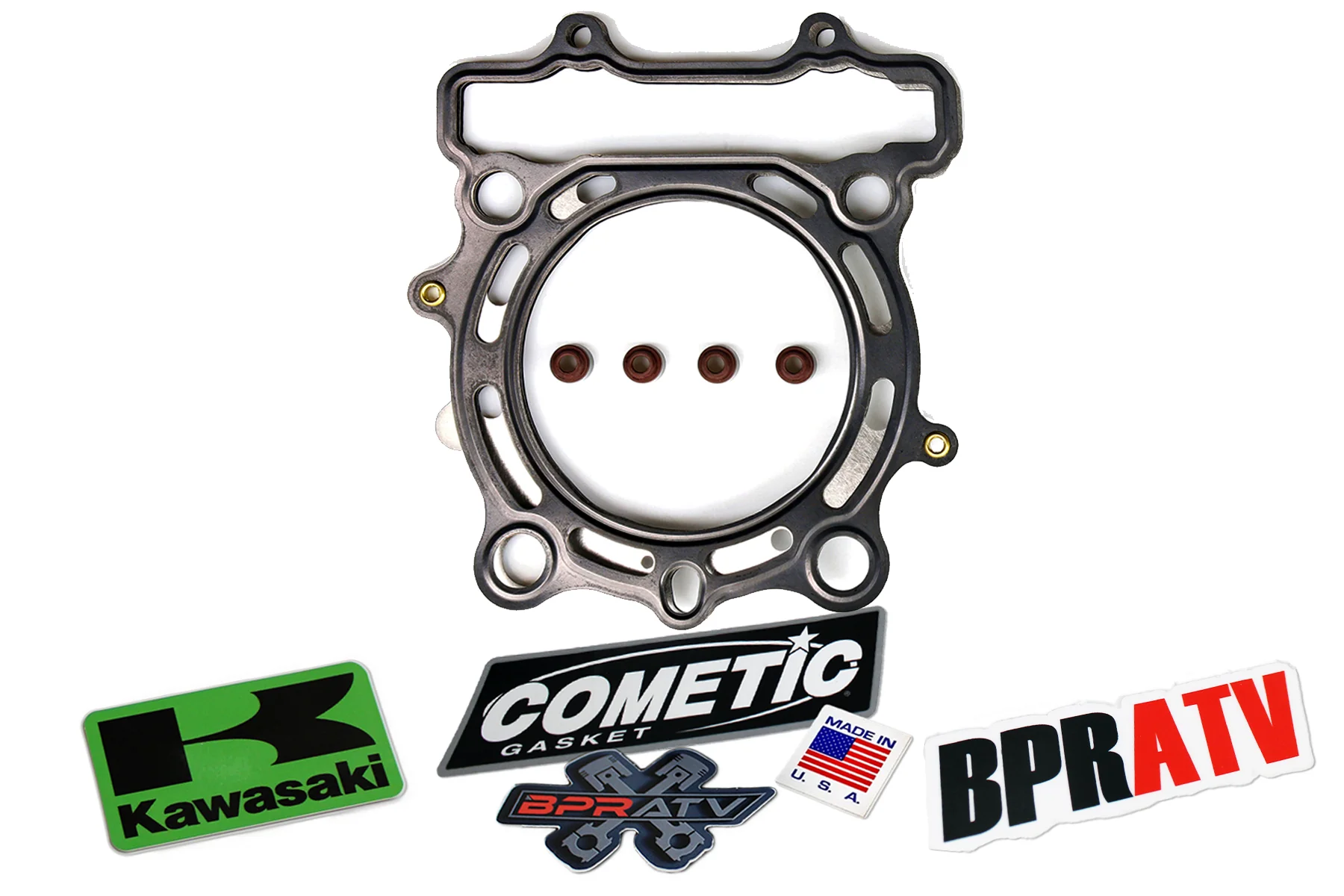 Kawasaki KX250F KX250 KX250X Cometic 78mm MLS Top End Gasket Kit 21-25 C3803 New - Image 3