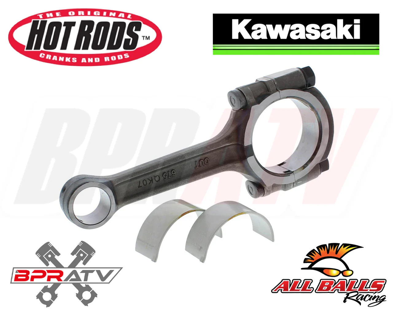 Kawasaki Teryx 750 Hot Rods Bottom End Rebuild Kit Crank Rods Plugs 3 Cam Chains - Image 6
