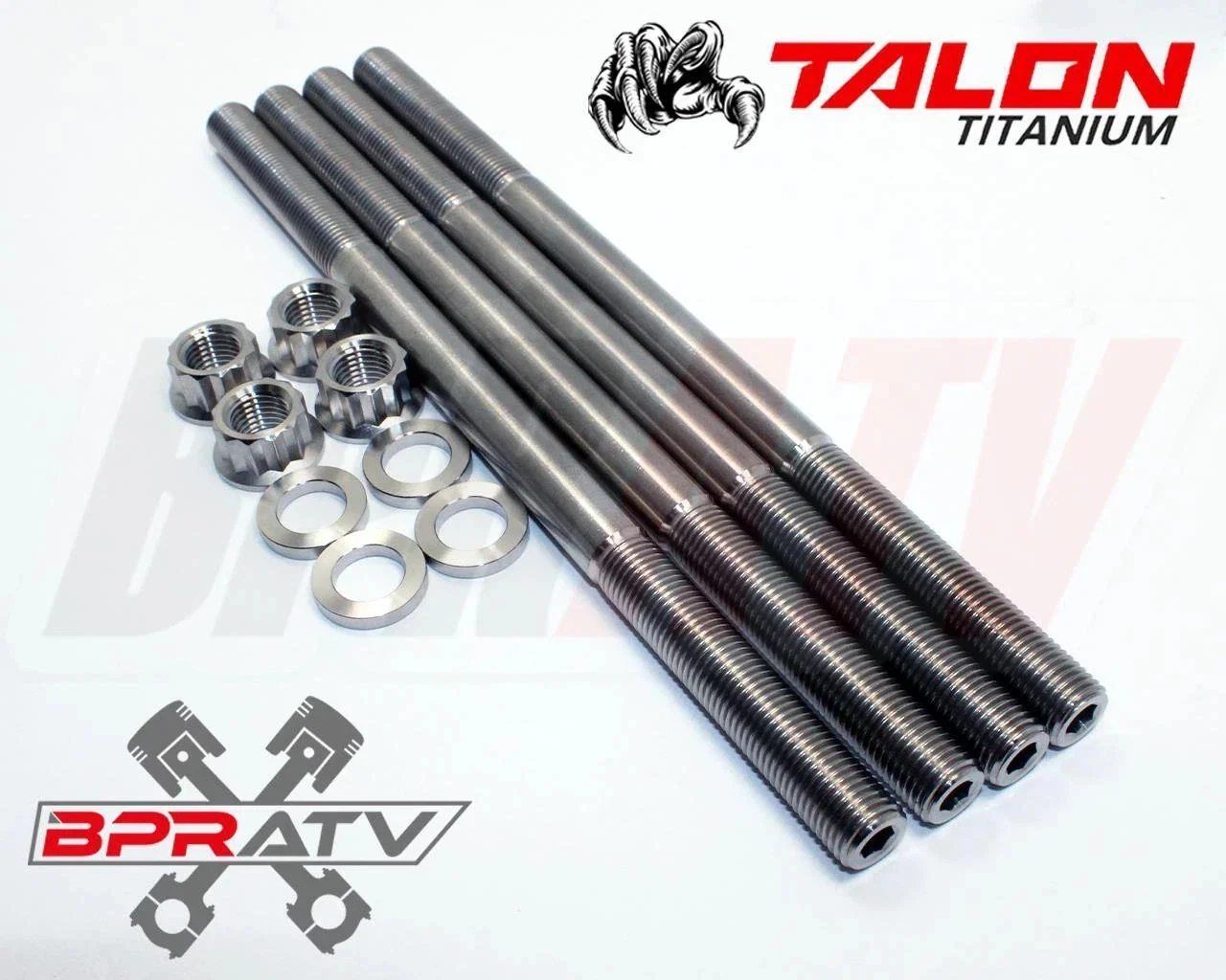 KFX450R KFX 450R Cylinder Head Studs Aftermarket Heavy Duty Stronger Ti Stud Kit - Image 15