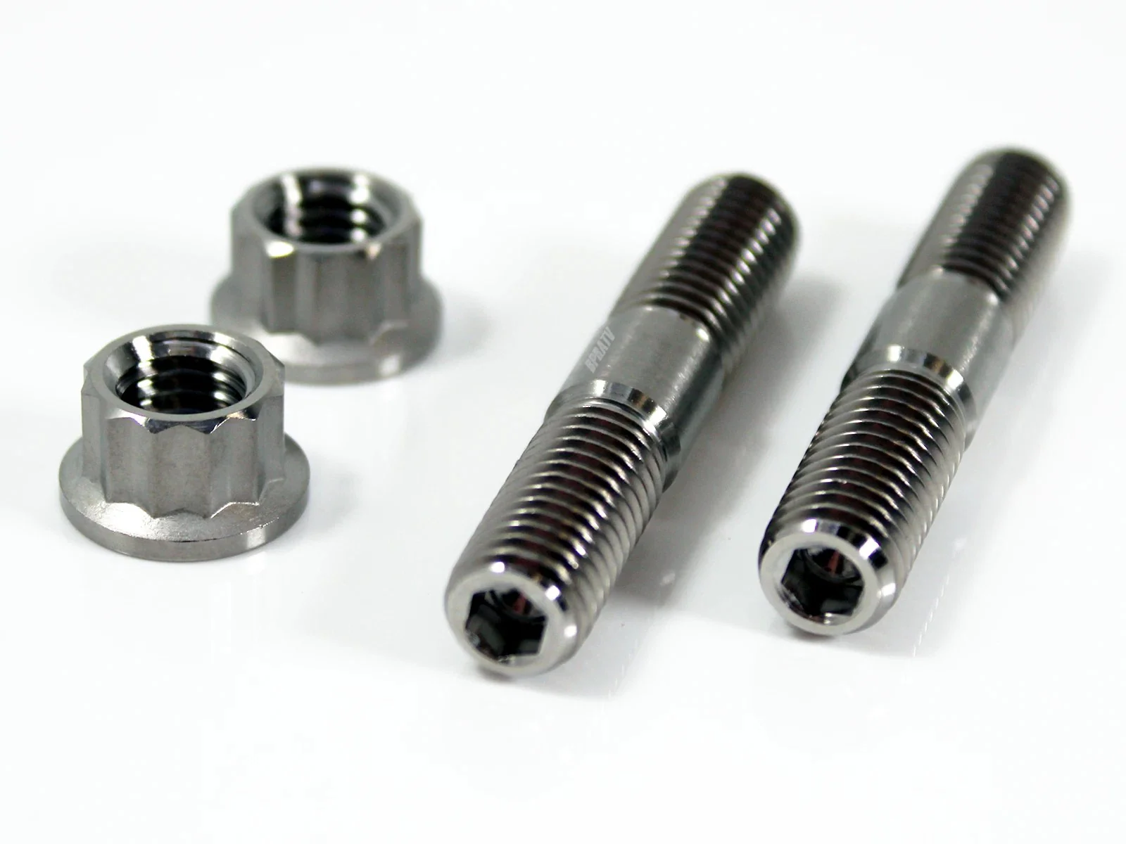 KFX450R KFX 450R TITANIUM Head Pipe Exhaust Studs Kit Bolts Nuts Exhaust Gaskets - Image 18