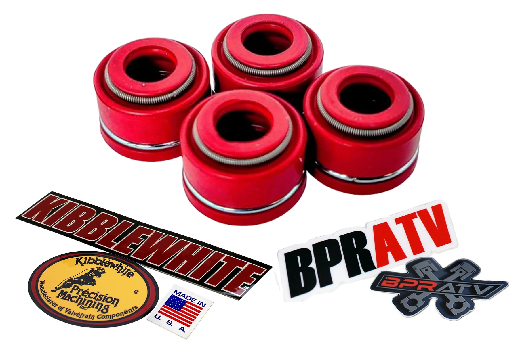 Kibblewhite Head Intake & Exhaust Valve Seals 06-14 Kawasaki Ninja ZX14 ZX-14 KP - Image 7
