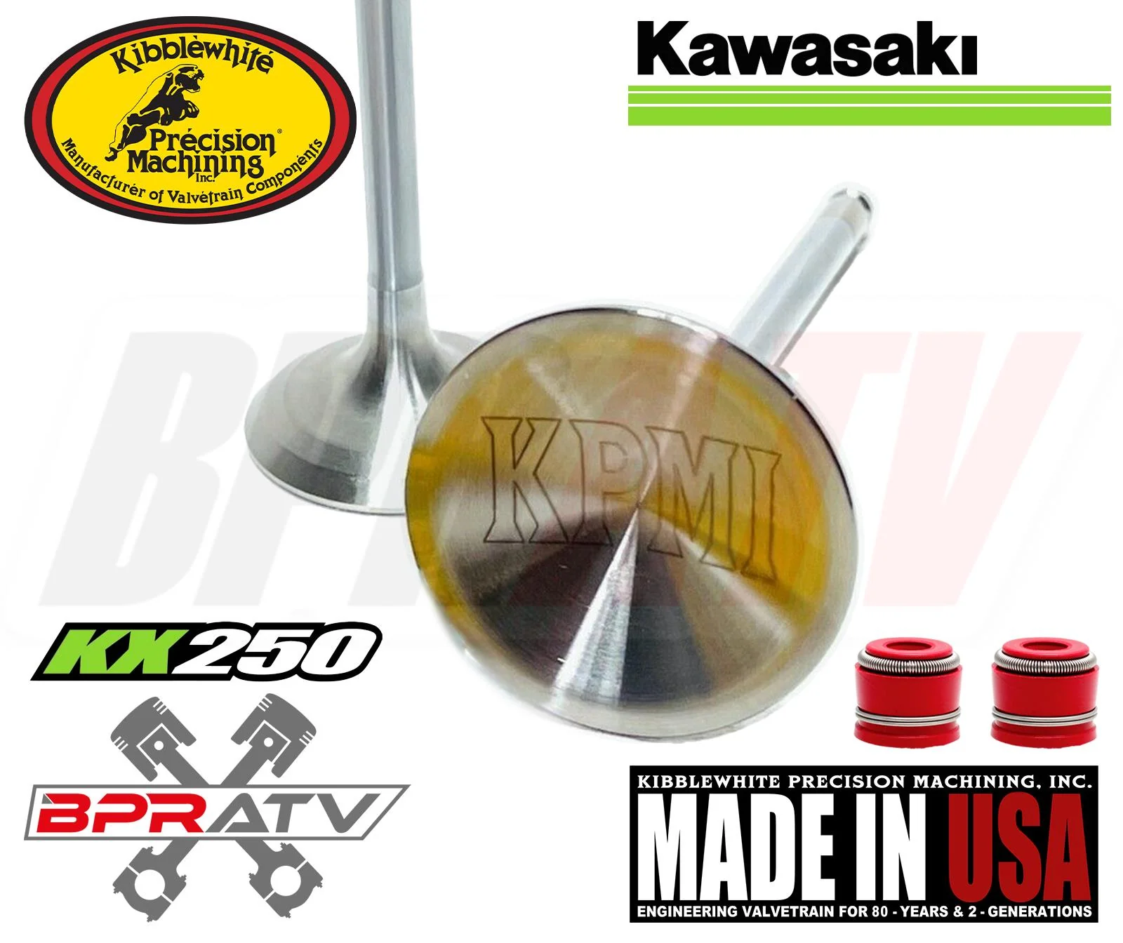 Kibblewhite Intake Valves Springs Kit Kawasaki KX250F 2020-2022 OEM Replacements - Image 10