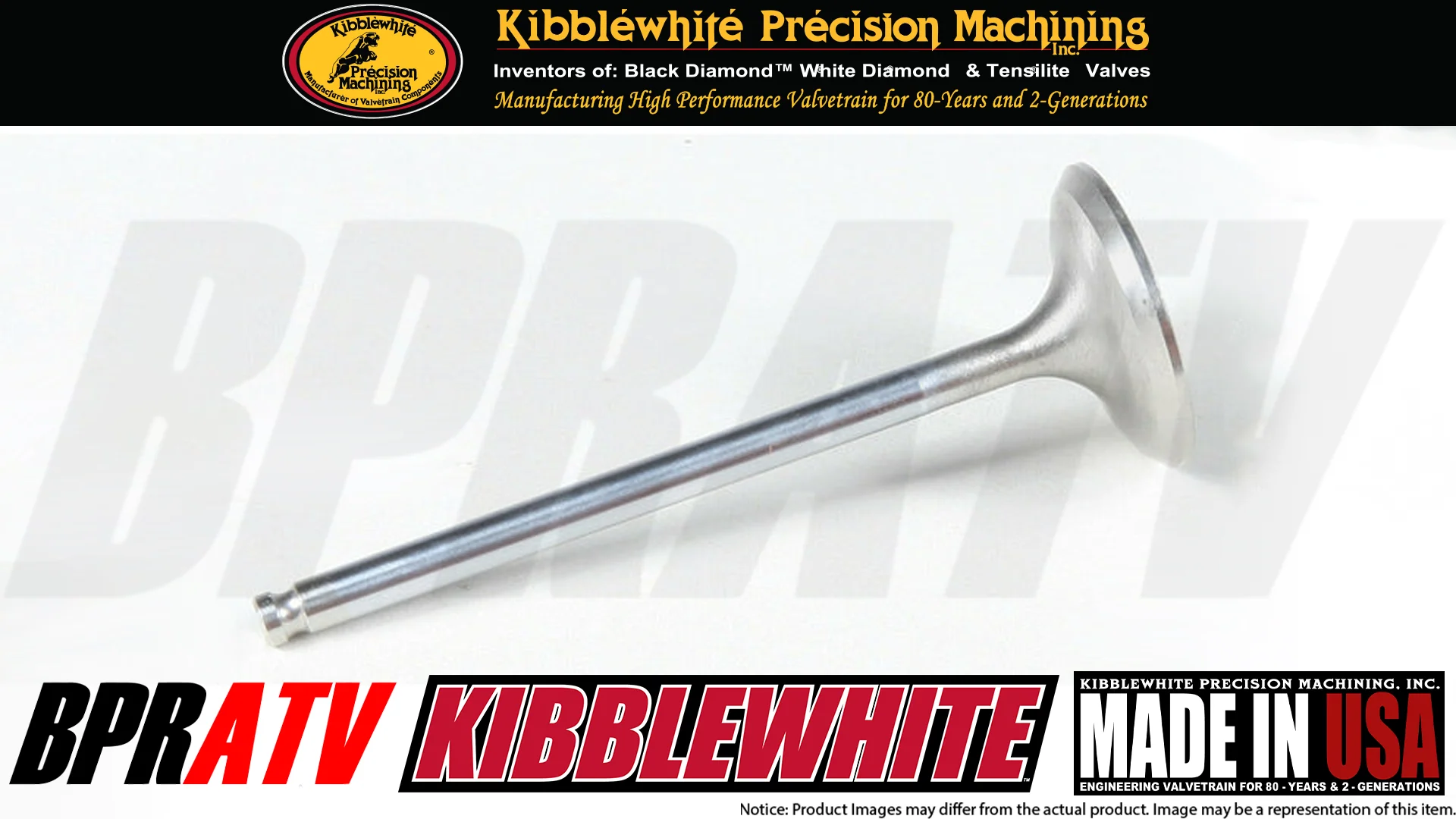 Kibblewhite Precision Valve Kit Turbo Polaris® RZR Turbo XP Turbo (S) 2016-2025 - Image 7