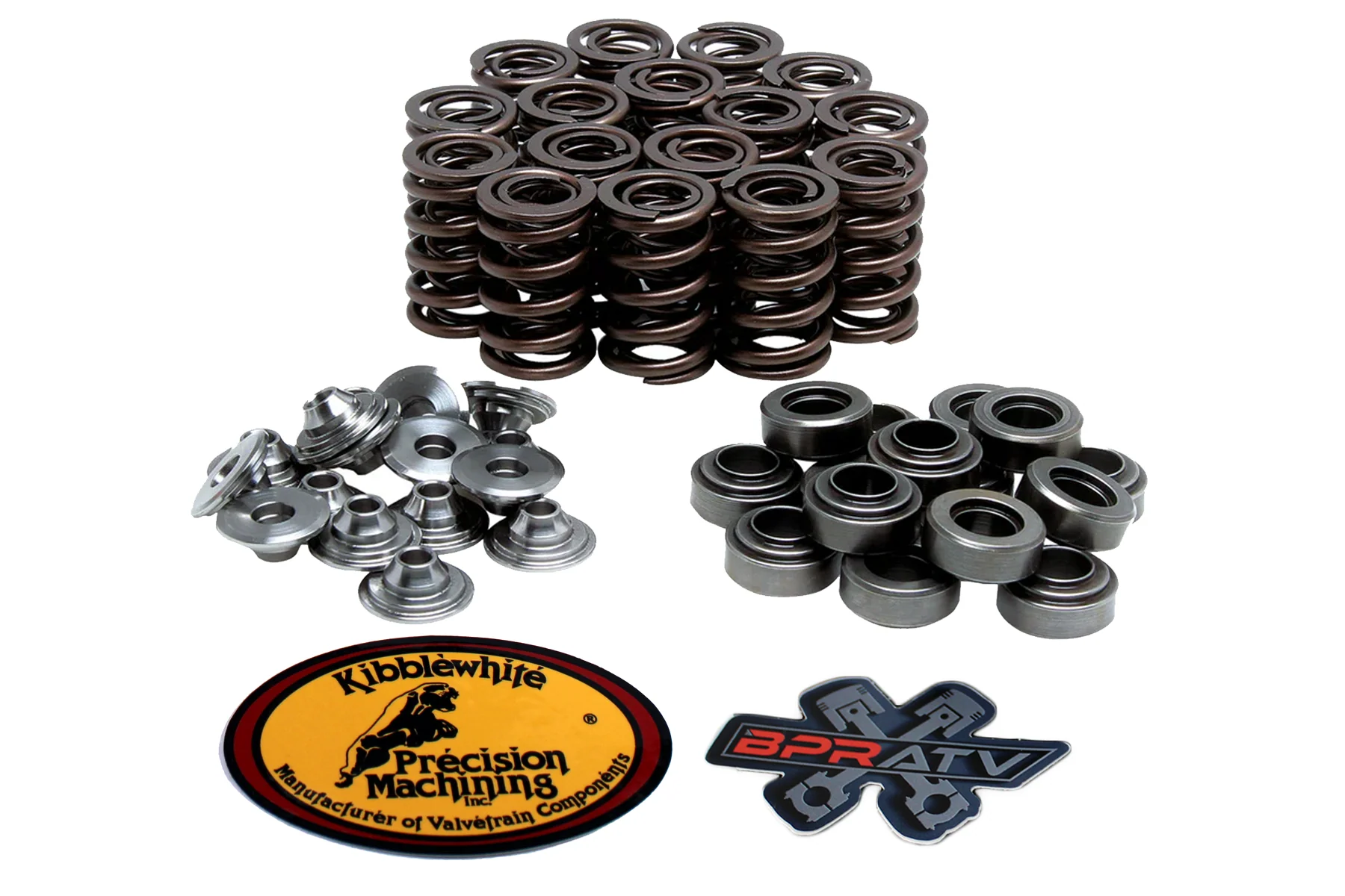 Kibblewhite Titanium Racing Spring Kit 93-98 Suzuki GSX-R R1100W 93-95 GSX-R750W - Image 2
