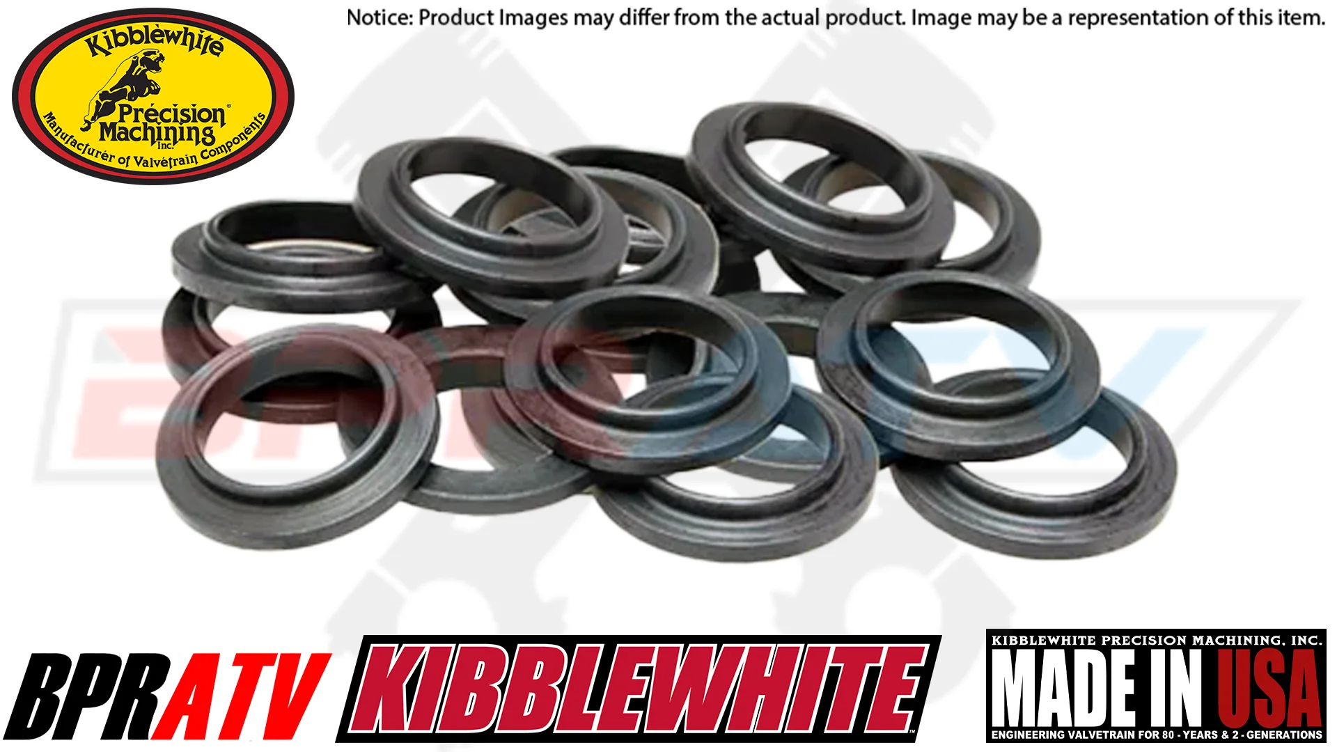 Kibblewhite Titanium Racing Spring Kit 93-98 Suzuki GSX-R R1100W 93-95 GSX-R750W - Image 8
