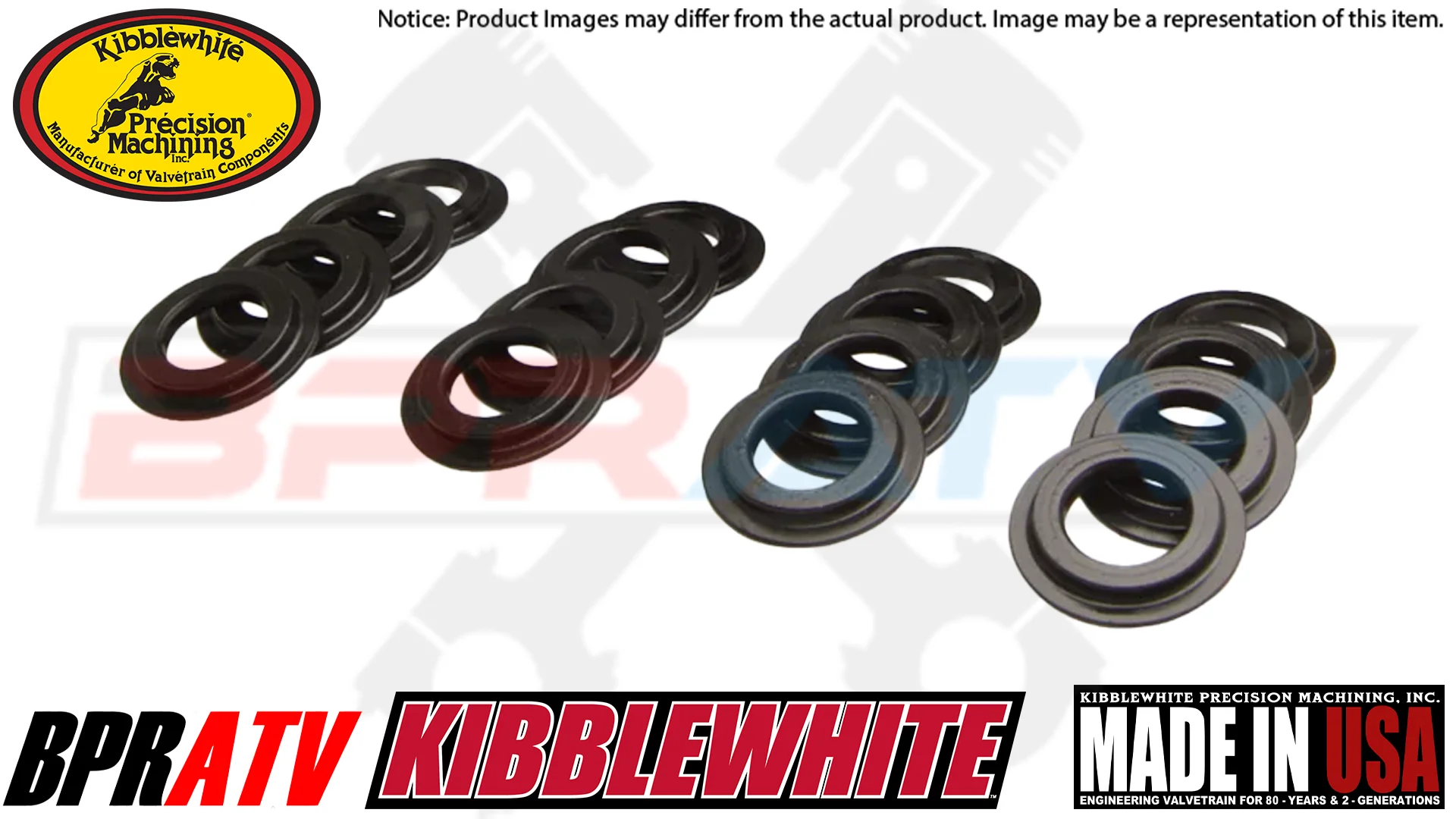 Kibblewhite Titanium Racing Spring Kit 93-98 Suzuki GSX-R R1100W 93-95 GSX-R750W - Image 9