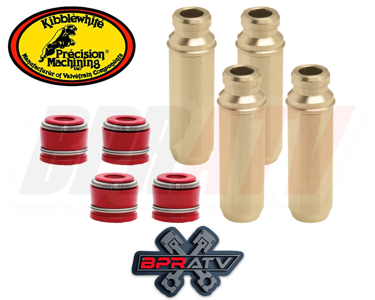 01-13 Yamaha YZ250F YZ 250F Kibblewhite Head Intake Exhaust Valve Guides & Seals - Image 15