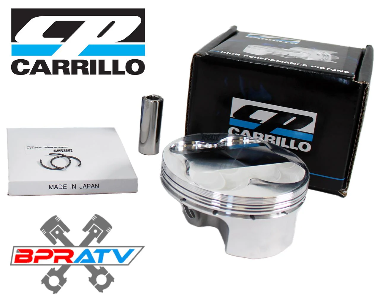 King Quad 700 750 Big Bore Piston CP Carrillo 106 mil +2 +4 Cometic Gasket Seals - Image 15
