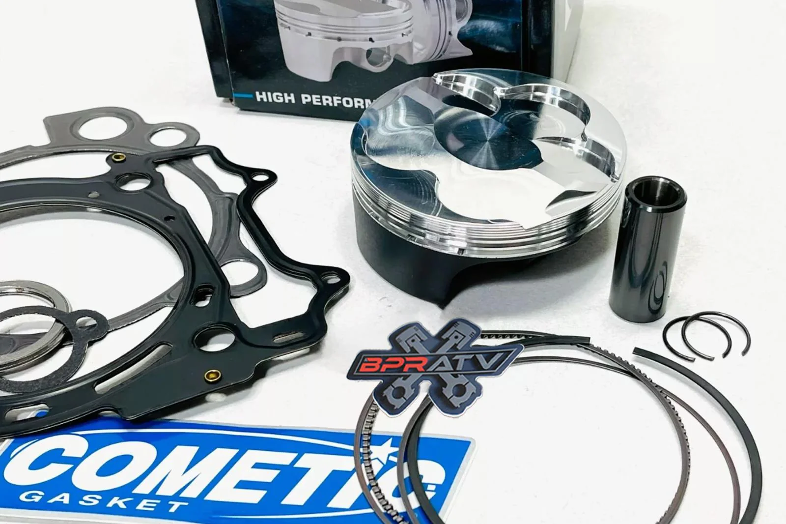 King Quad 700 750 Big Bore Piston CP Carrillo 106 mil +2 +4 Cometic Gasket Seals - Image 4