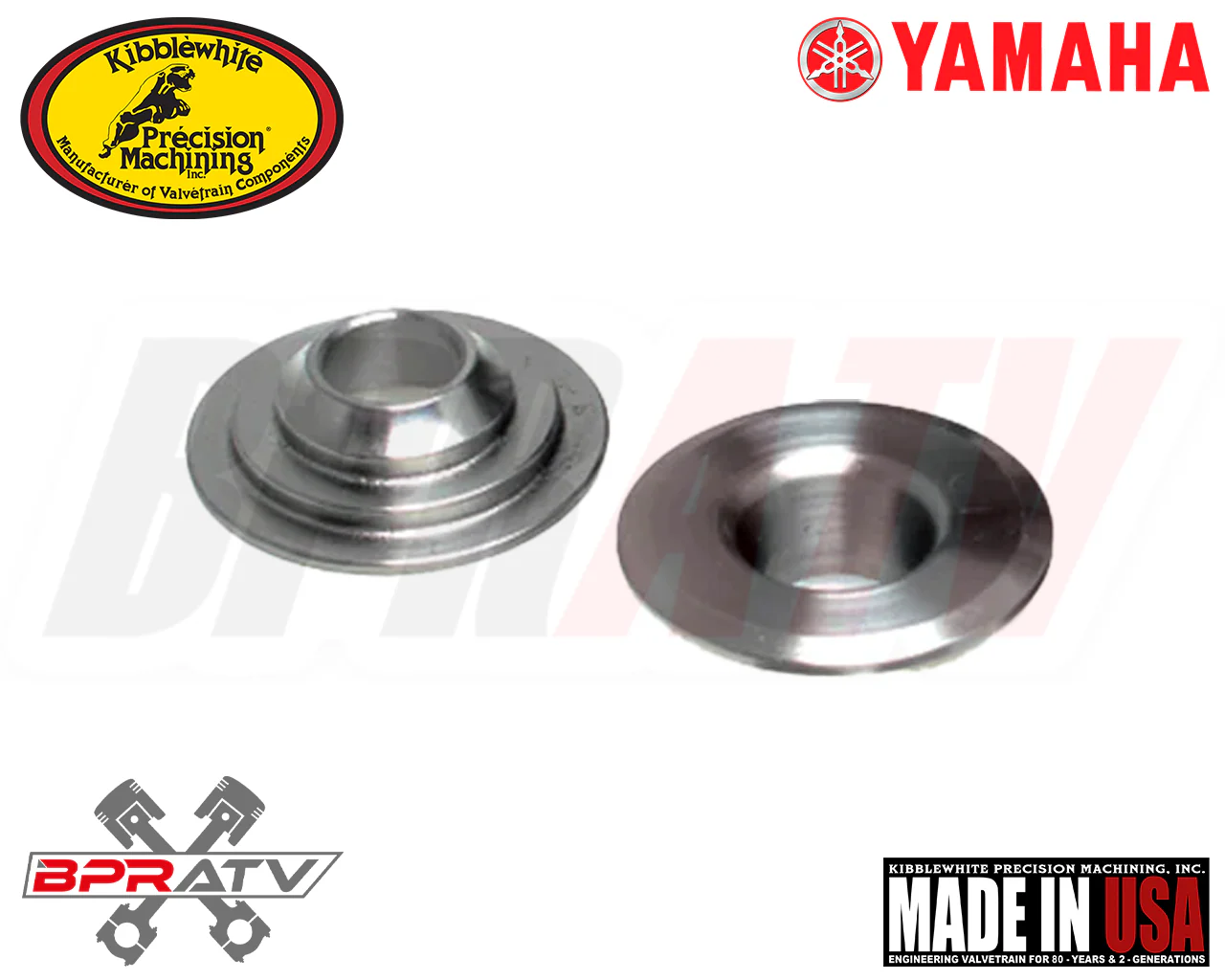 Kodiak 400 YFM400 A YFM 400 Intake Exhaust Valve Kit & Ti KIBBLEWHITE Spring Kit - Image 8