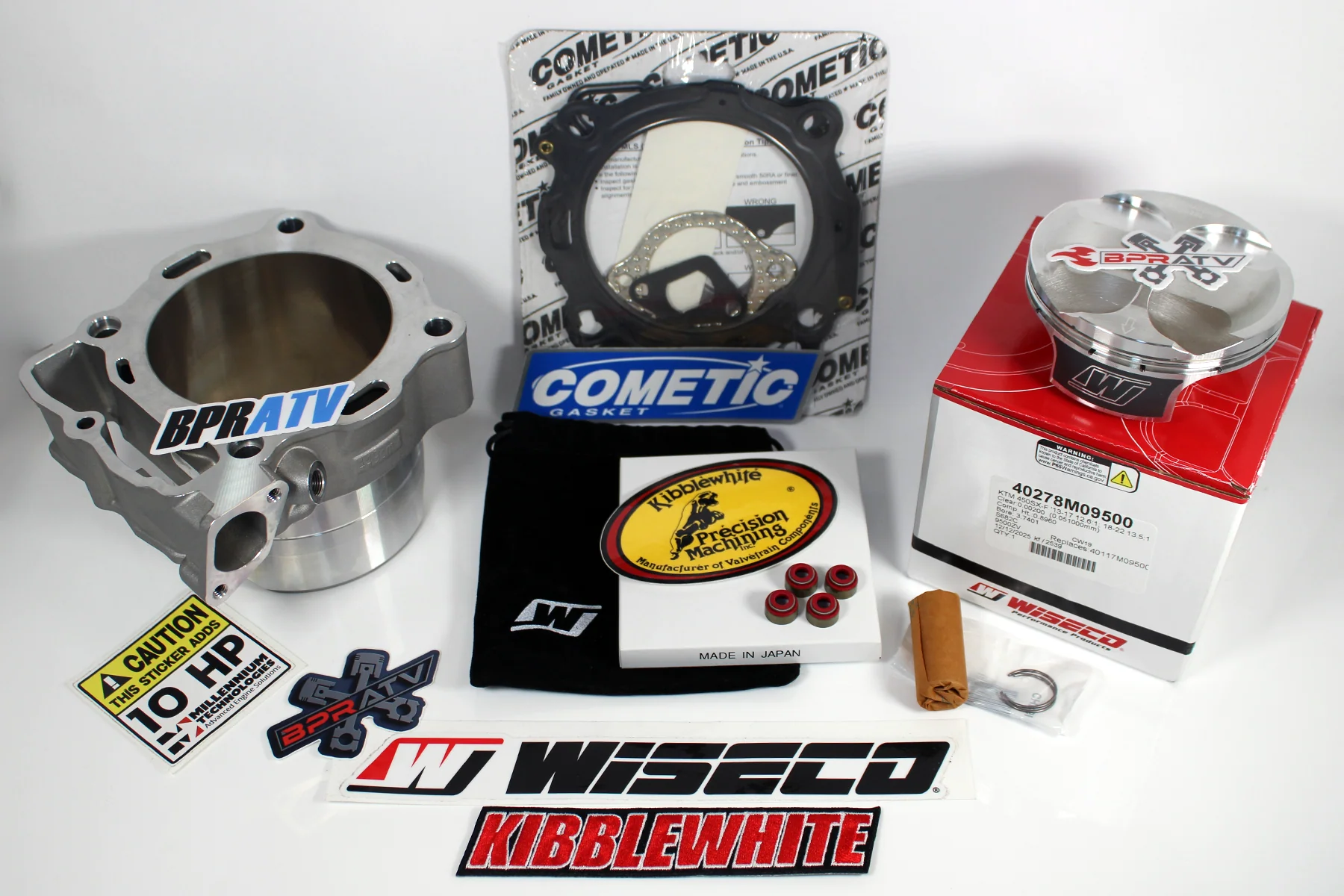 Wiseco Piston 95mm Top End Rebuild Kit KTM 450 SX-F XC-F Husqvarna FC FX GasGas! - Image 19