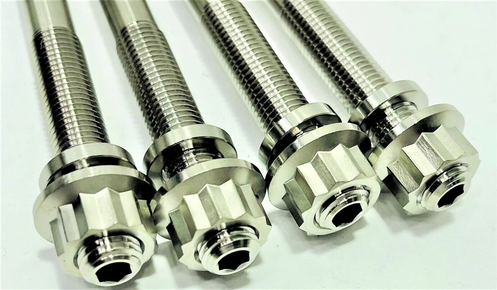 LT-Z400 LTZ Z400 Maxlock Titanium Head Studs Grade 5 Ti Stud Bolt Upgrade Kit - Image 3