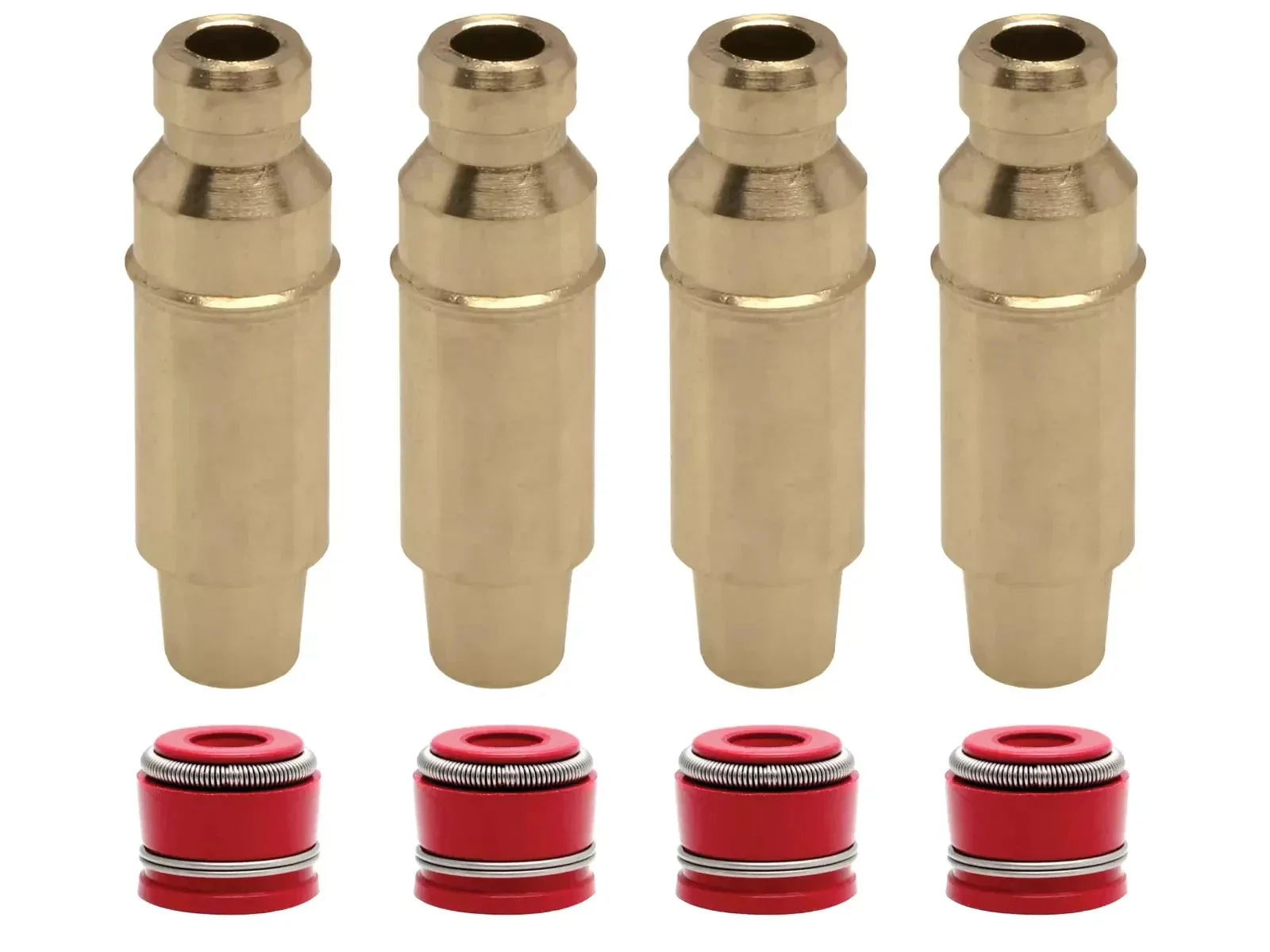 LTR450 Kibblewhite Bronze Valve Guides & RED Viton Stem Seals Set 2006-2009 USA - Image 13