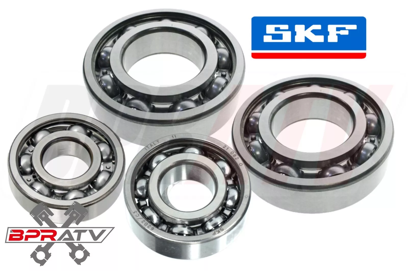 LTR450 LT-R 450 Bearings Motor Engine Bottom End Crank Trans Bearing Upgrade Kit - Image 10