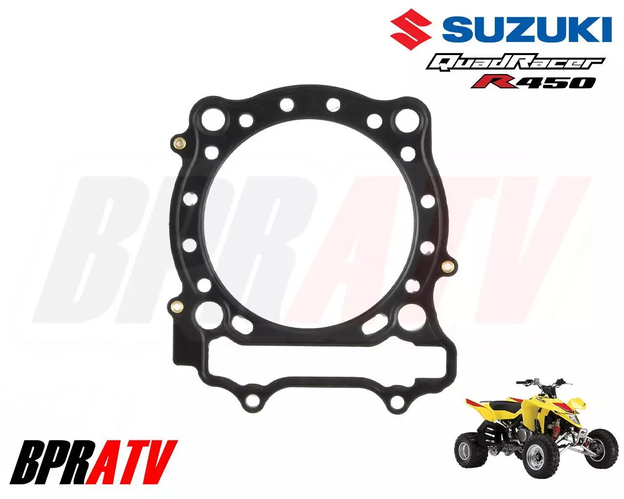 LTR450 LTR 450 LT-R450 Complete Big Bore Head Gaskets Seals Gasket Seal Kit H2O - Image 8