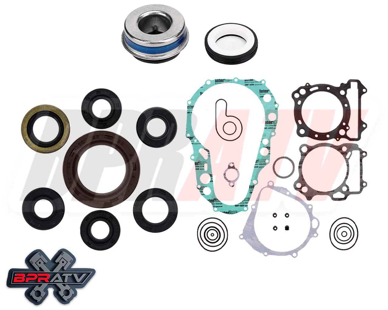 LTZ400 LTZ 400 Big Bore 94mm Cylinder CP Piston 12.5:1 Simple Rebuild Kit Gasket - Image 5
