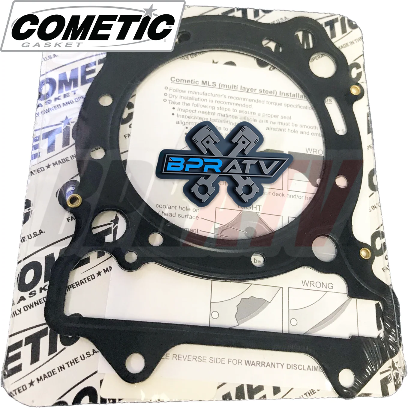 LTZ400 LTZ 400 DRZ400 Z400 94mm +4 94mm 434 Cometic Big Bore MLS Head Gasket USA - Image 4